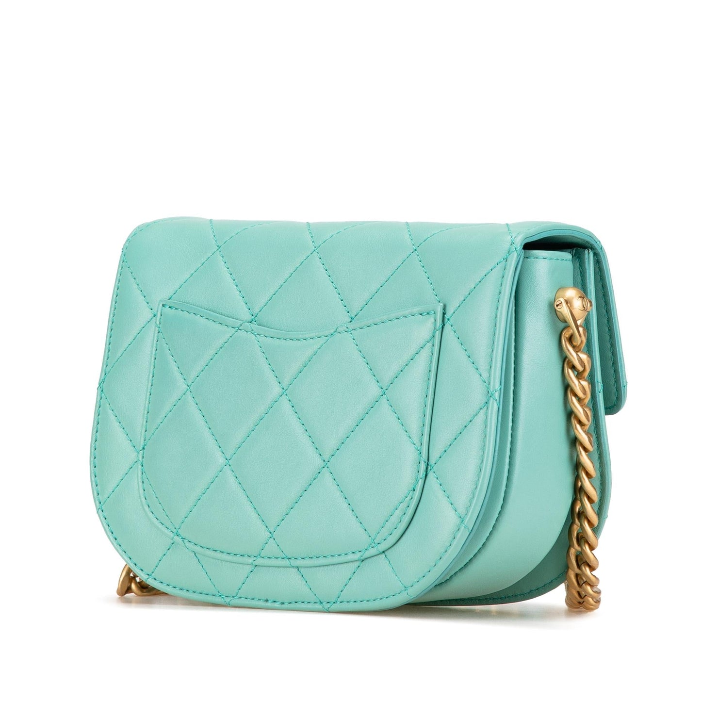 Chanel Quilted Lambskin Round Crossbody Bag - Rovelle Bags