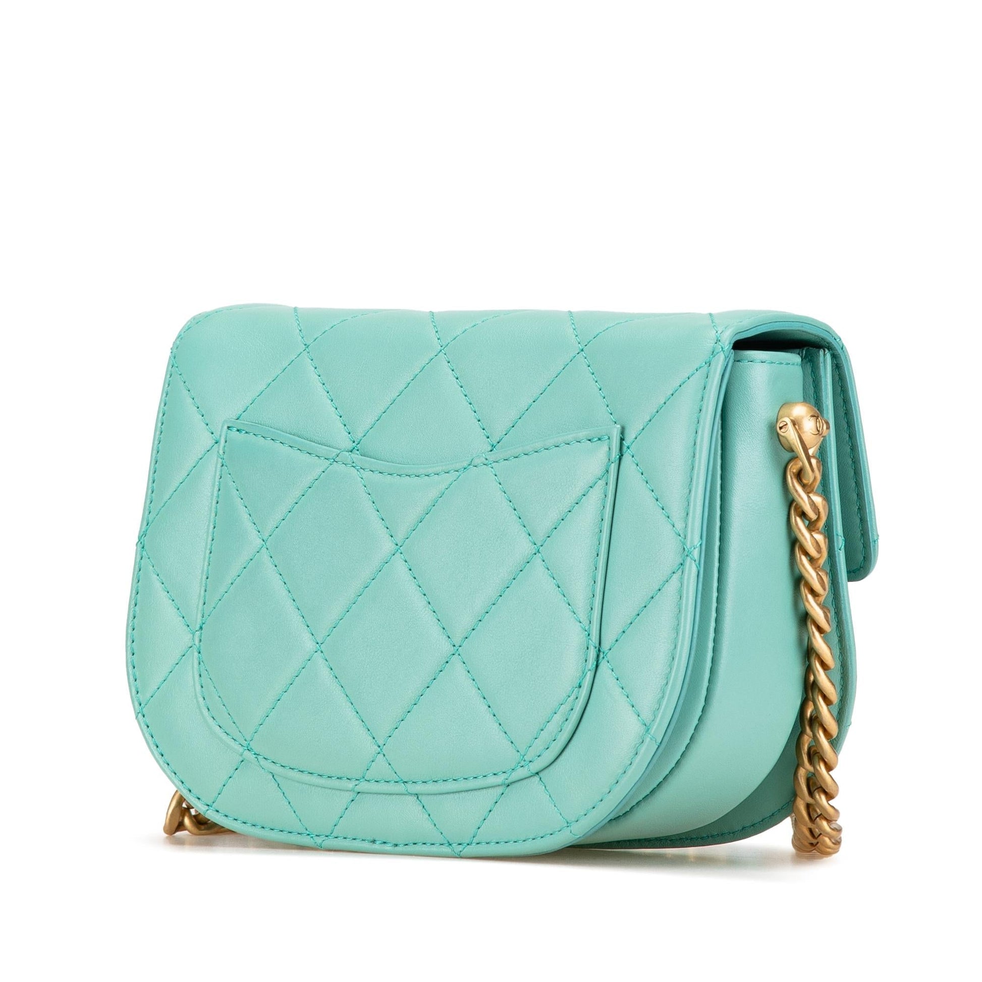 Chanel Quilted Lambskin Round Crossbody Bag - Rovelle Bags