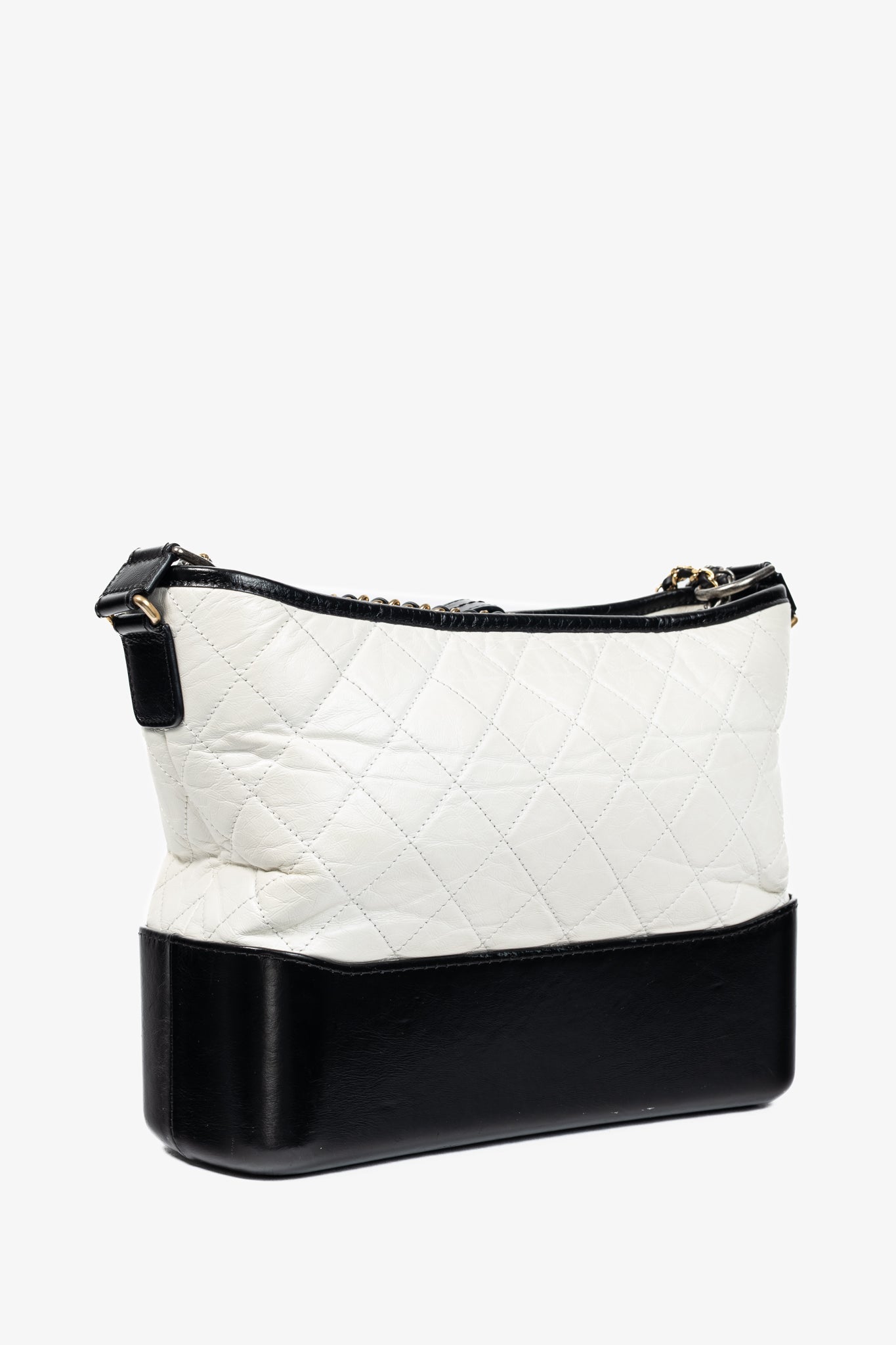 Chanel Medium Gabrielle Hobo White & Shoulder Bag - Rovelle Bags