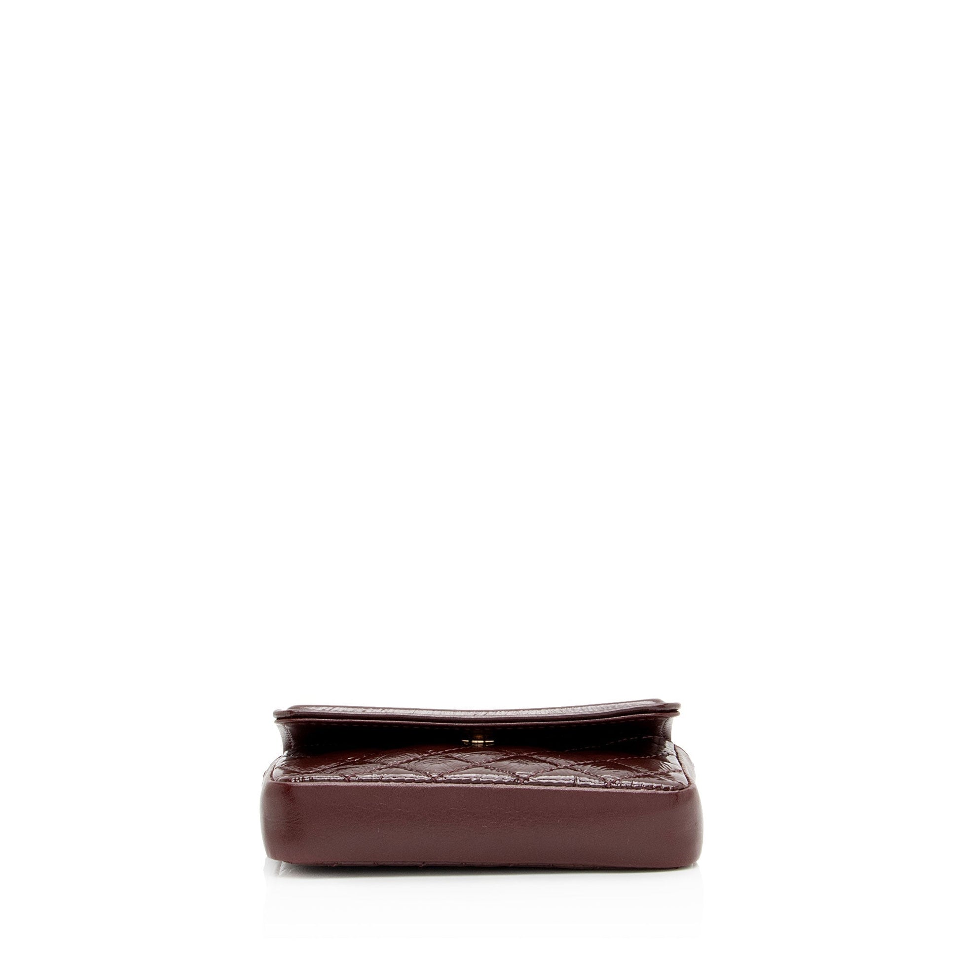Chanel Shiny Aged Calfskin Flap Bag - Rovelle Bags