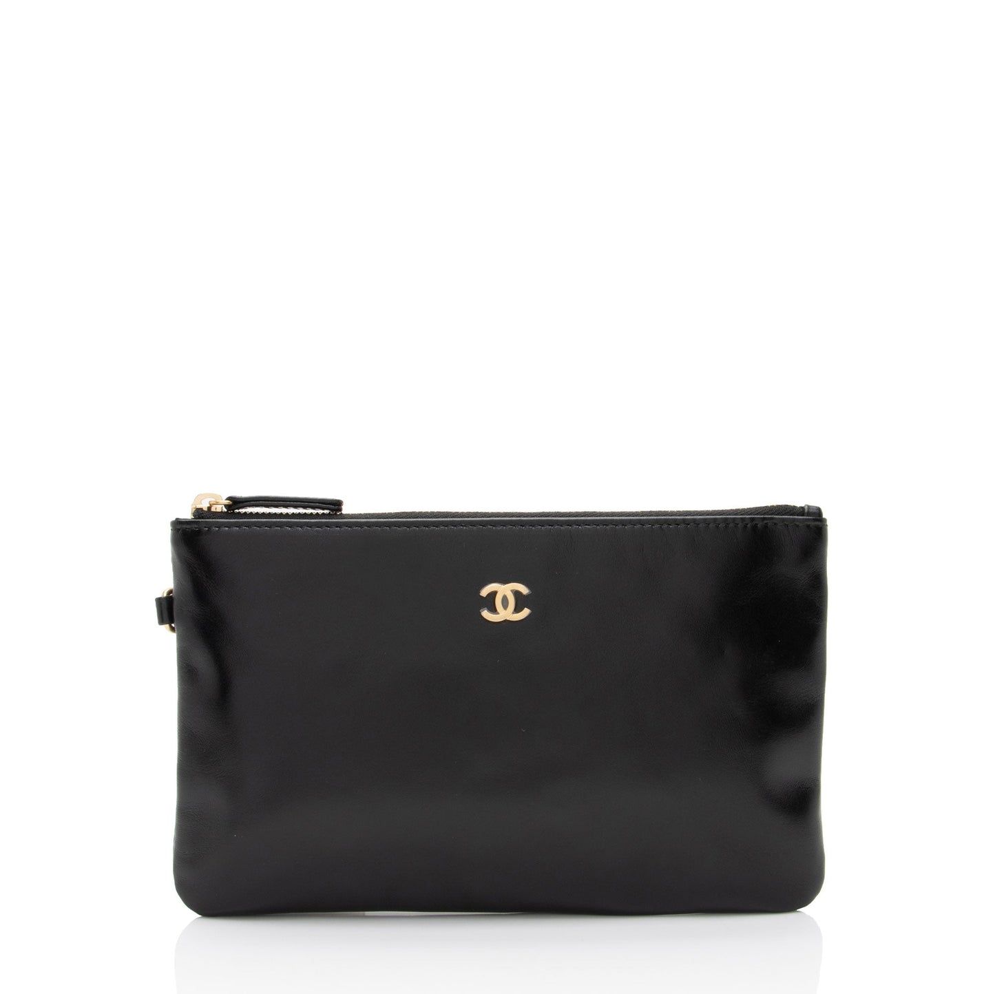 Chanel Shiny Calfskin 22 Clutch Bag - Rovelle Bags