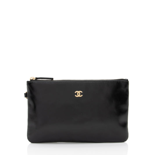 Chanel Shiny Calfskin 22 Clutch Bag - Rovelle Bags