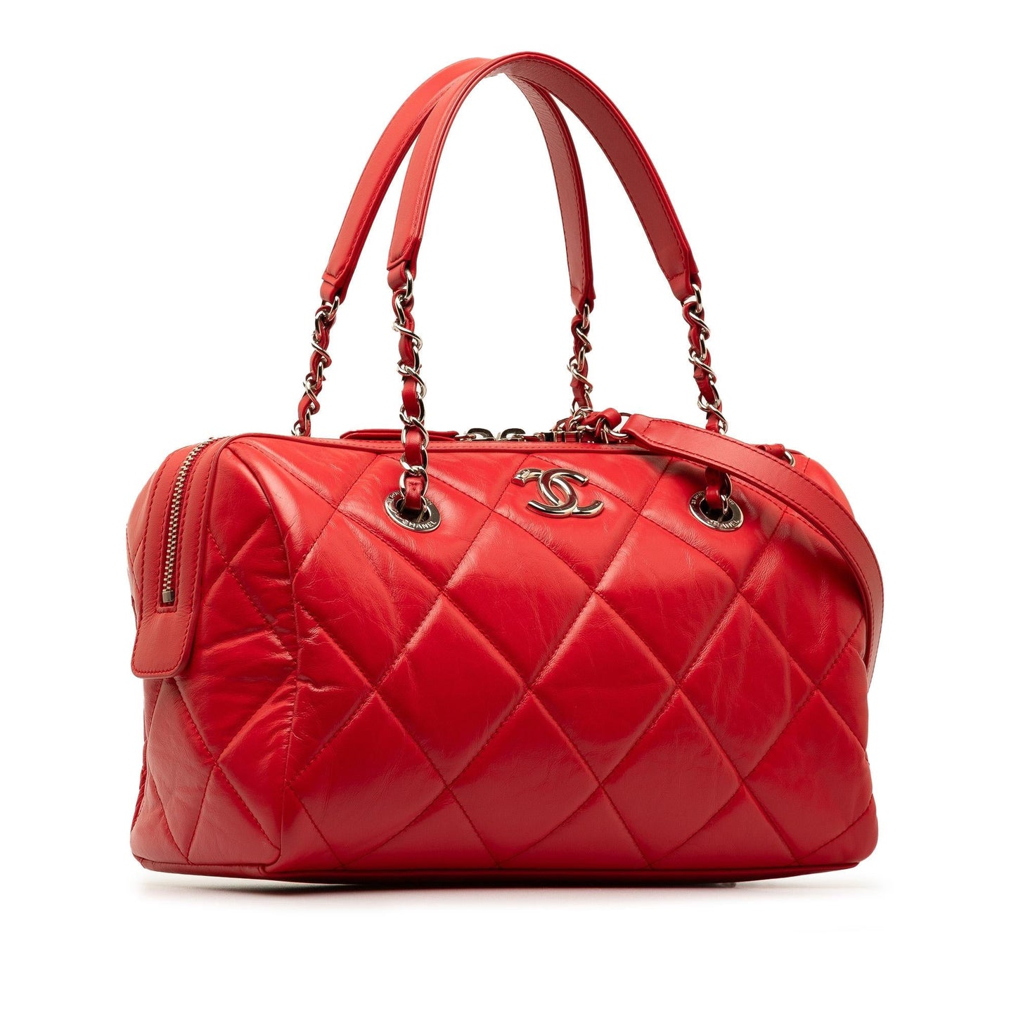 Chanel Aged Calfskin Express Satchel Bag - Rovelle Bags