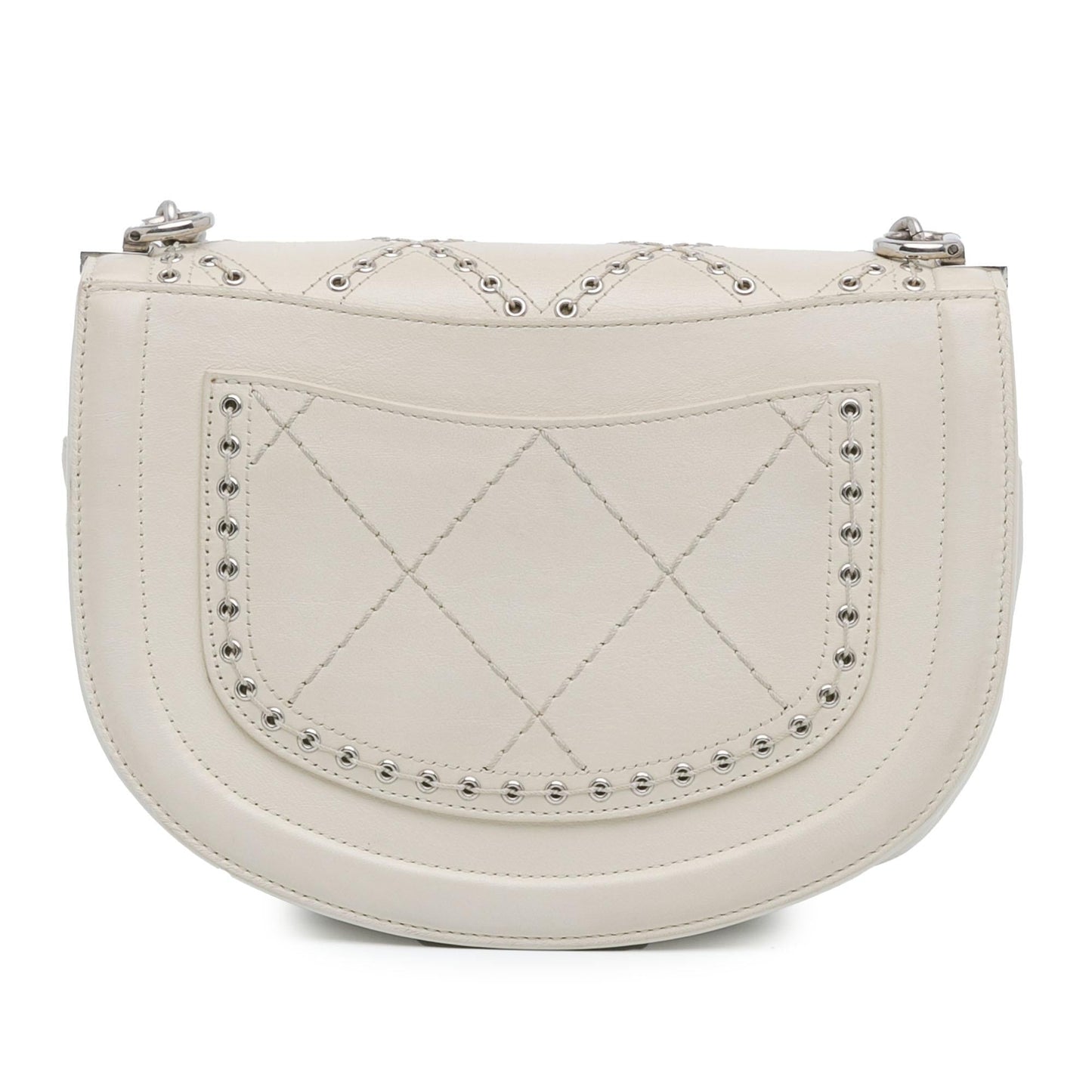 Chanel Calfskin Coco Eyelets Crossbody Bag - Rovelle Bags