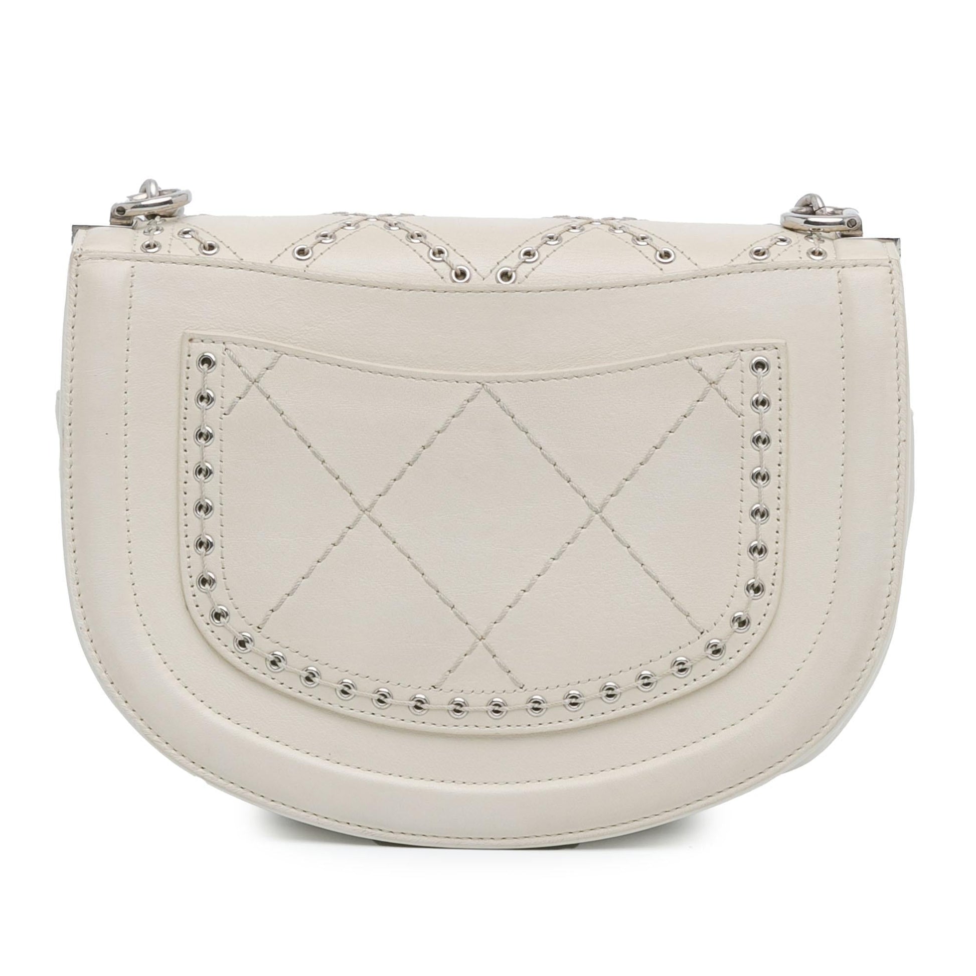 Chanel Calfskin Coco Eyelets Crossbody Bag - Rovelle Bags