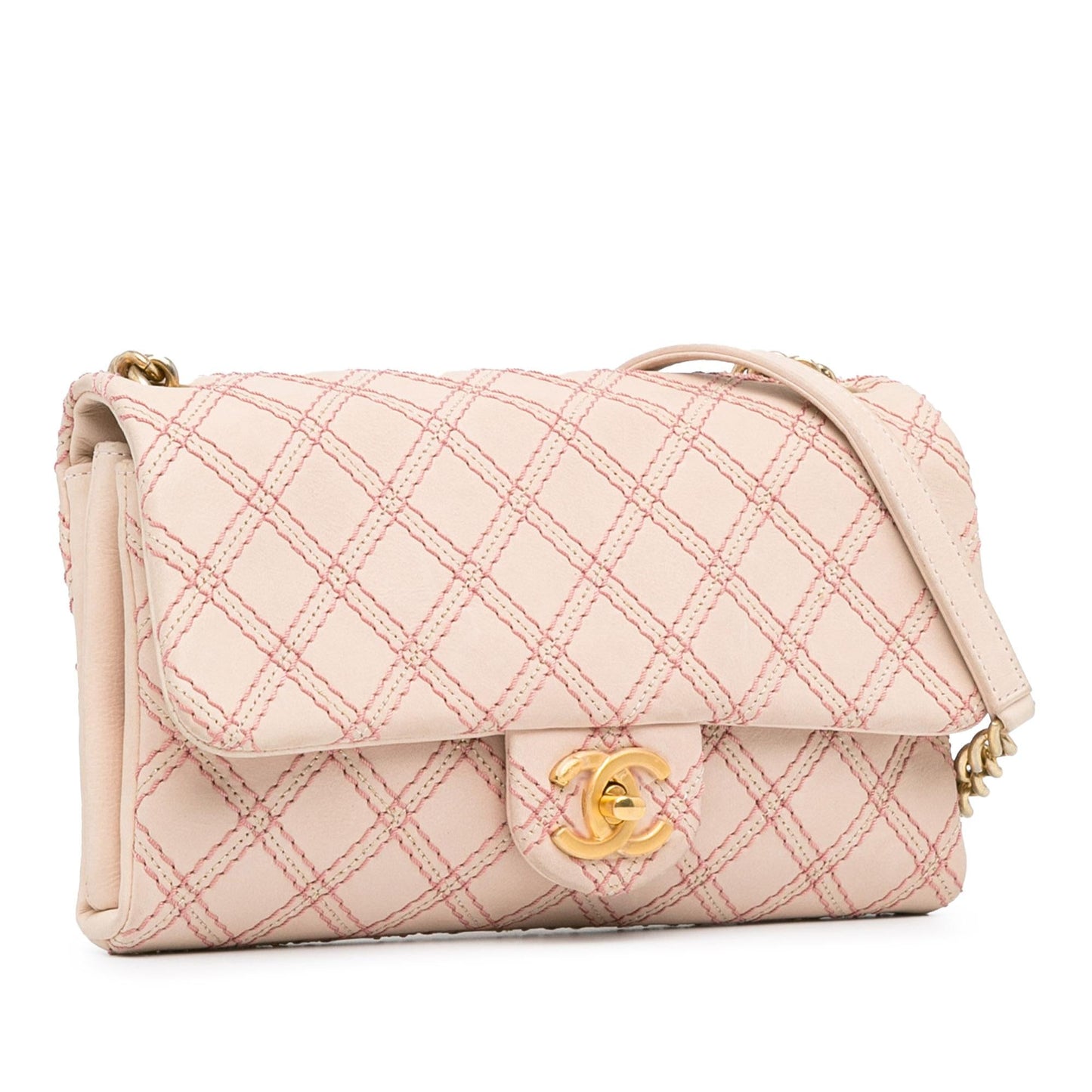 Chanel Calfskin Triple Stitched Crossbody Bag - Rovelle Bags