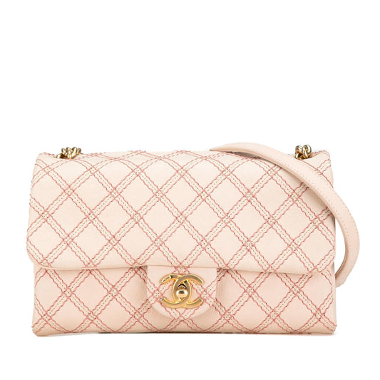 Chanel Calfskin Triple Stitched Crossbody Bag - Rovelle Bags