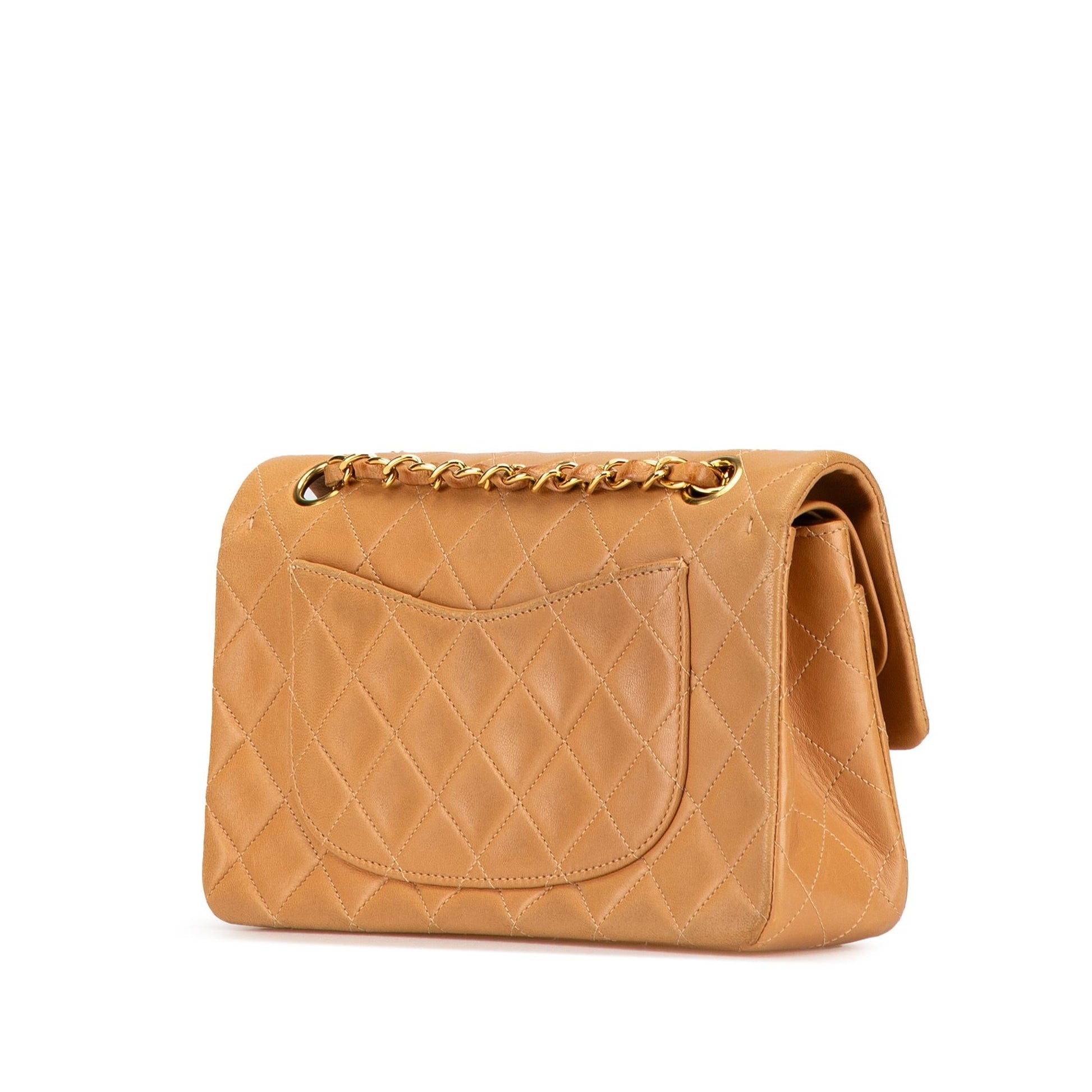 Chanel Classic Lambskin Double Shoulder Bag - Rovelle Bags