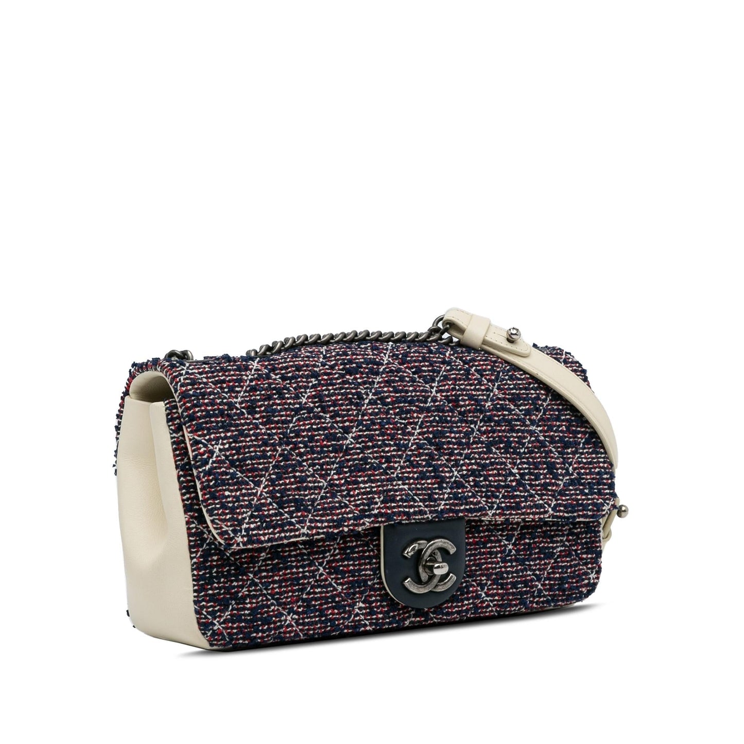 Chanel Classic Tweed Flap Flap Bag - Rovelle Bags