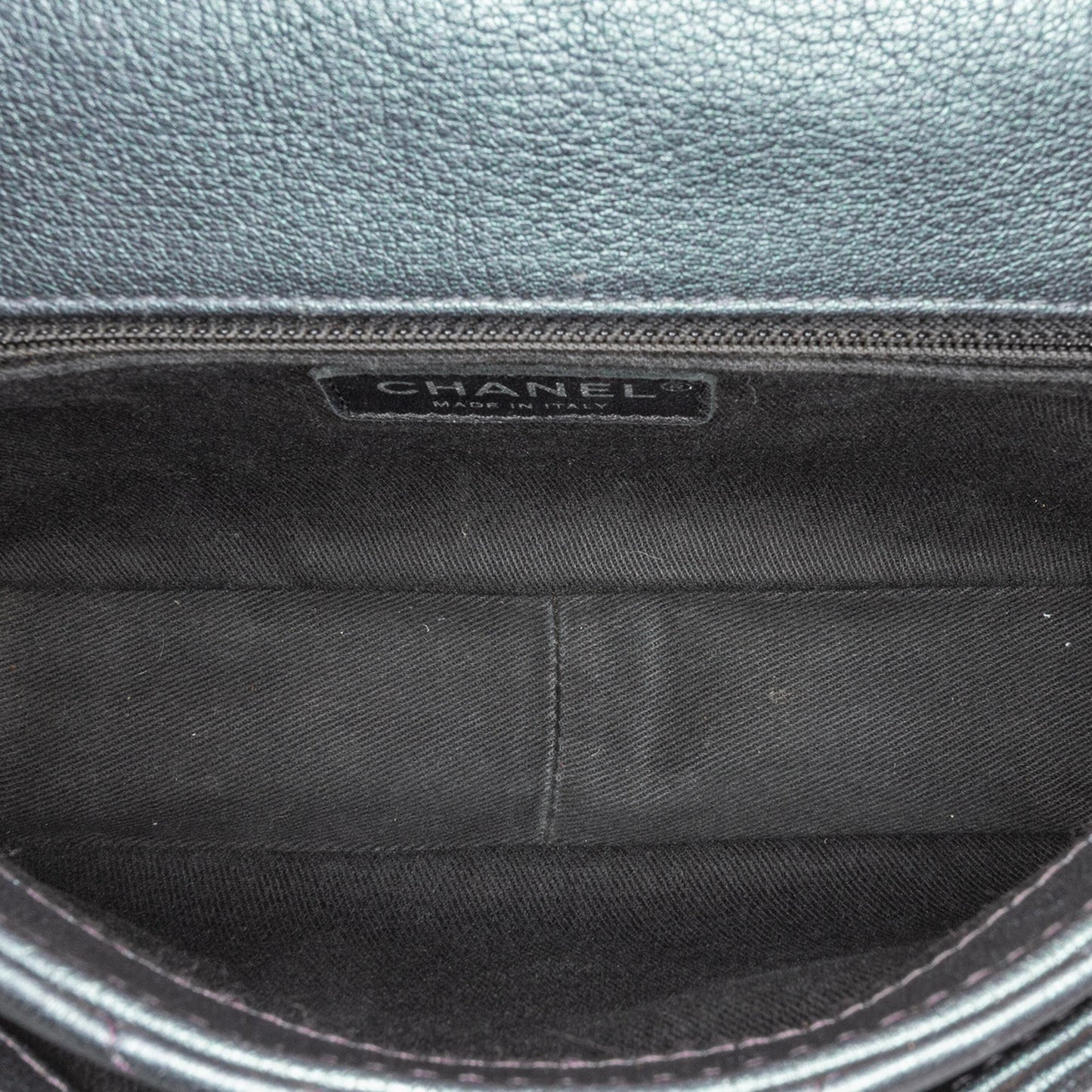 Chanel Iridescent Goatskin Double Shoulder Bag - Rovelle Bags