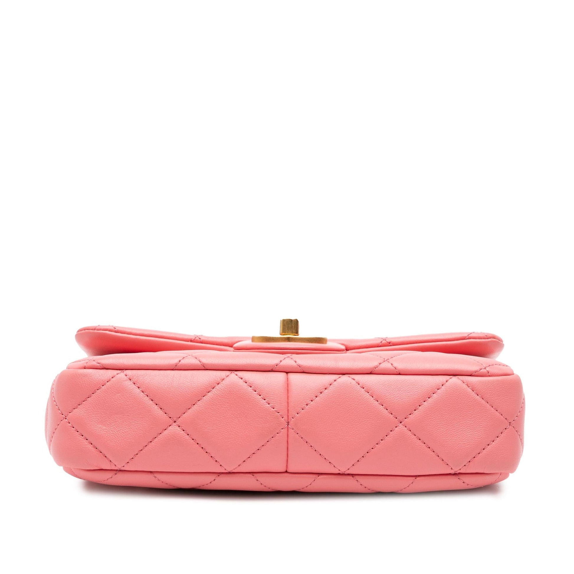 Chanel Lambskin Pending CC Shoulder Bag - Rovelle Bags