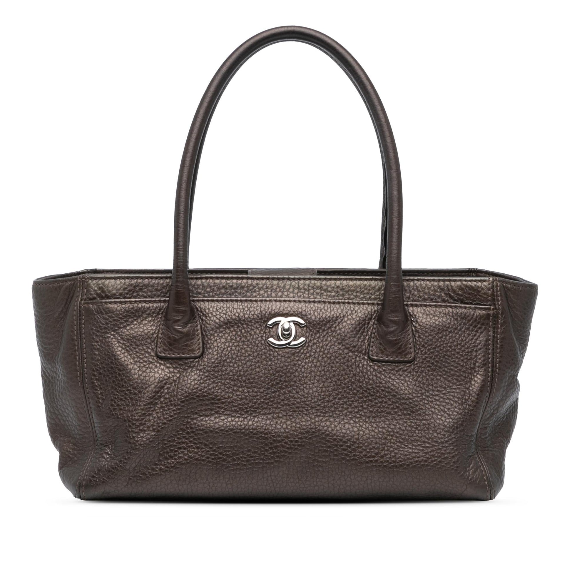 Chanel Metallic Calfskin Executive Tote Bag - Rovelle Bags