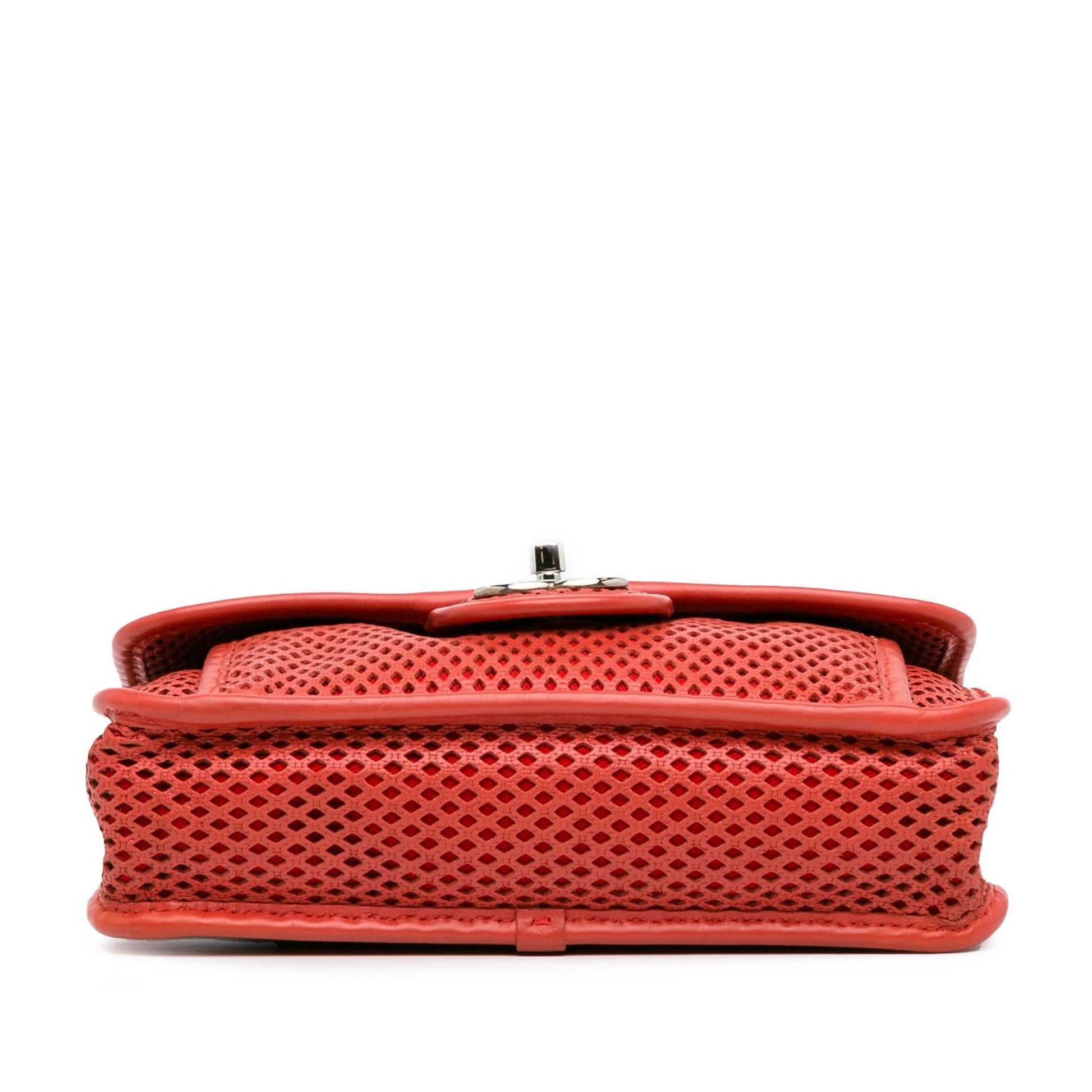 Chanel Perforated Calfskin Up Shoulder Bag - Rovelle Bags