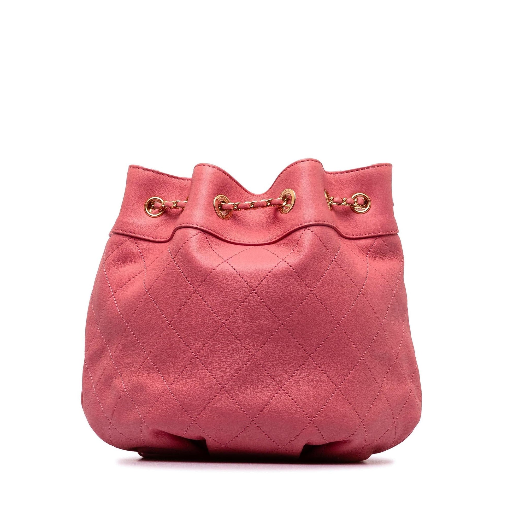 Chanel Quilted Calfskin Bucket Bucket Bag - Rovelle Bags