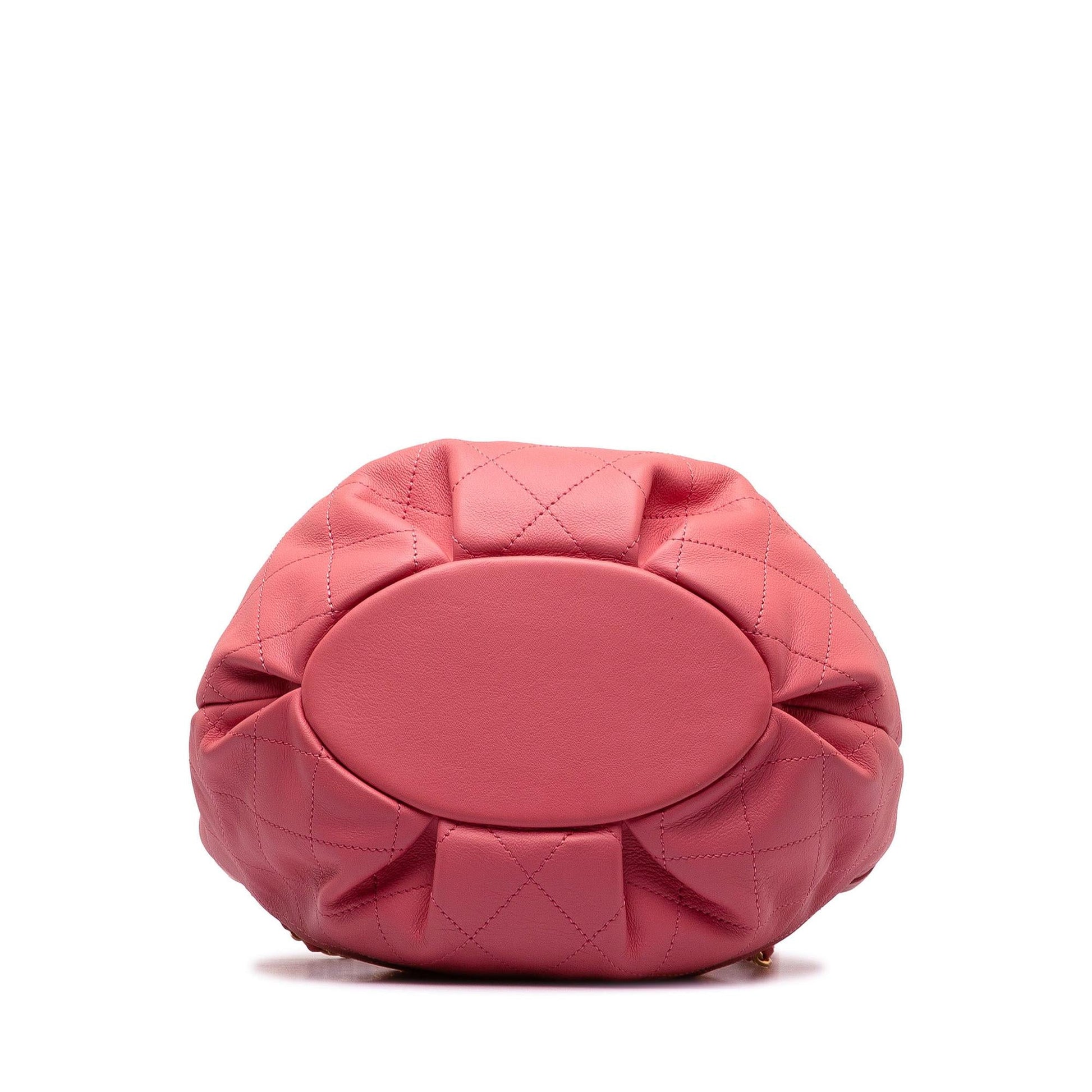 Chanel Quilted Calfskin Bucket Bucket Bag - Rovelle Bags