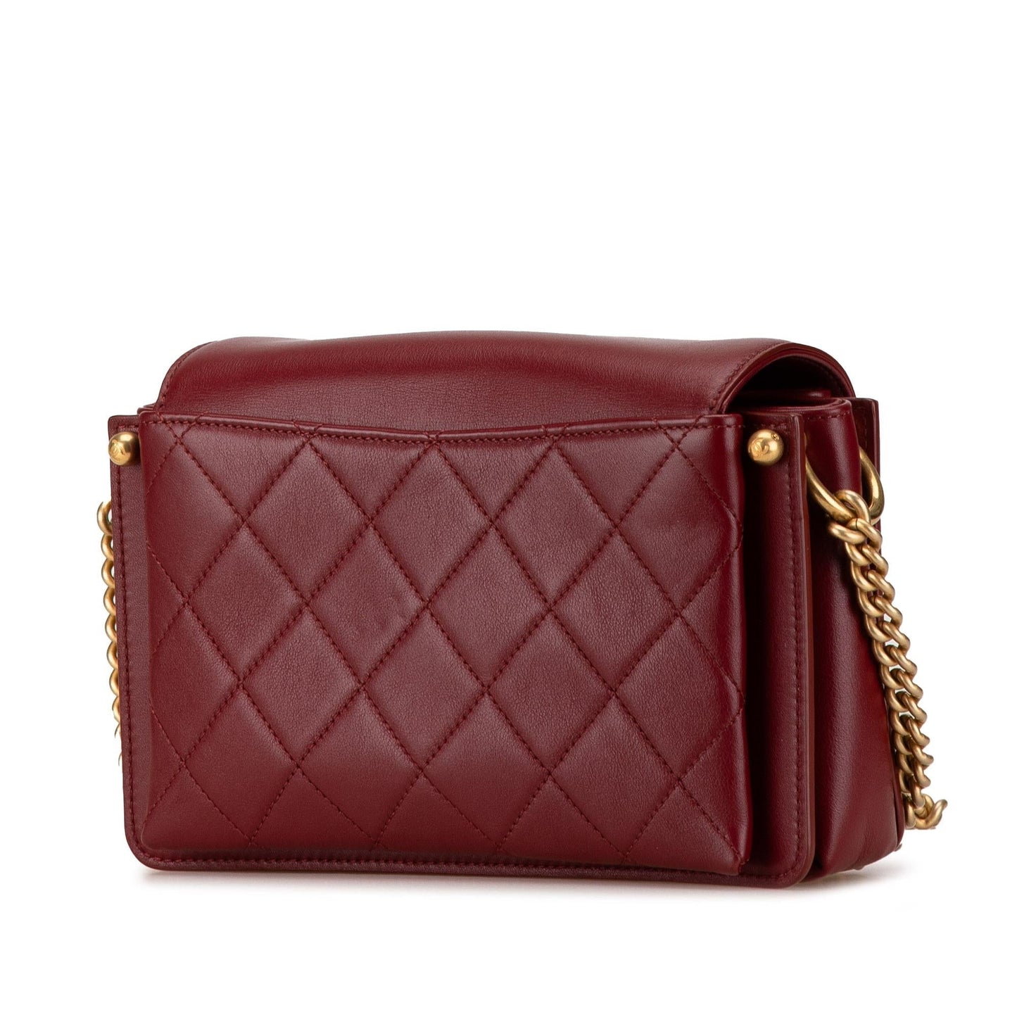 Chanel Quilted Calfskin CC Crossbody Bag - Rovelle Bags