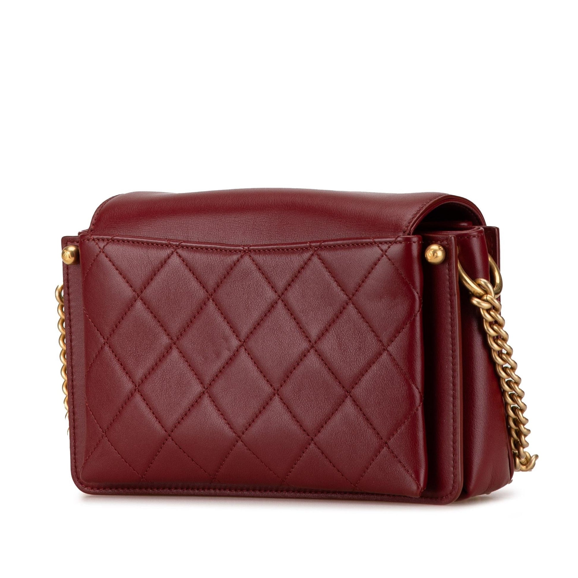 Chanel Quilted Calfskin CC Crossbody Bag - Rovelle Bags