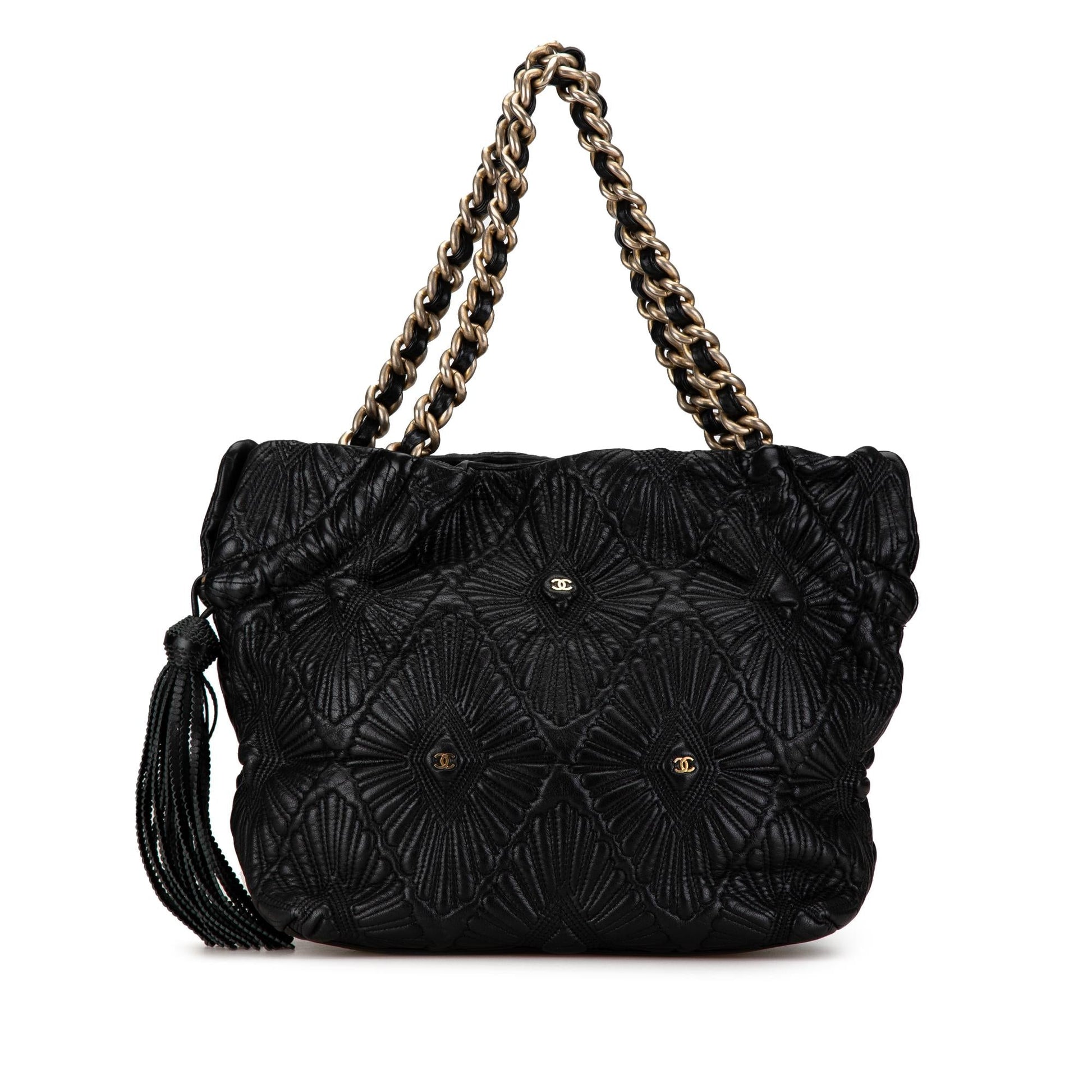 Chanel Quilted Calfskin Ca Tote Bag - Rovelle Bags