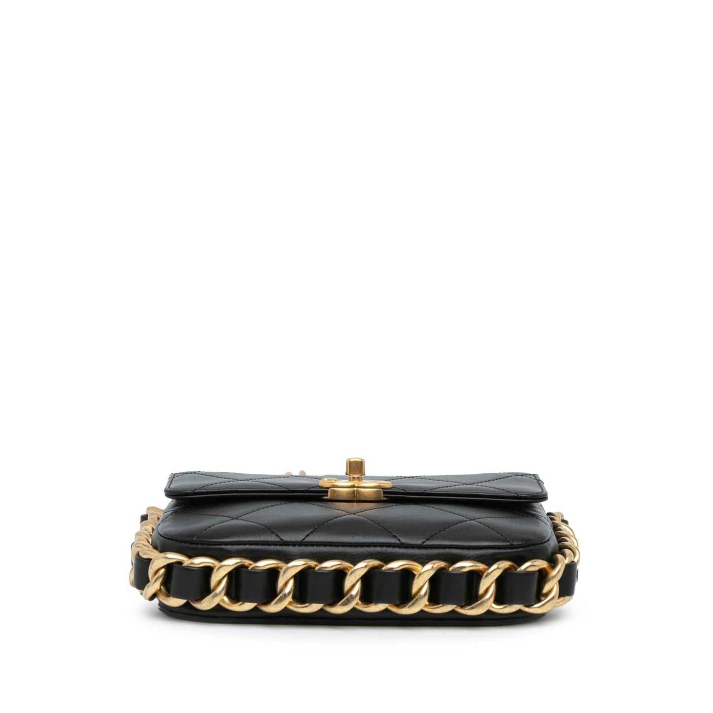 Chanel Quilted Calfskin Framing Crossbody Bag - Rovelle Bags