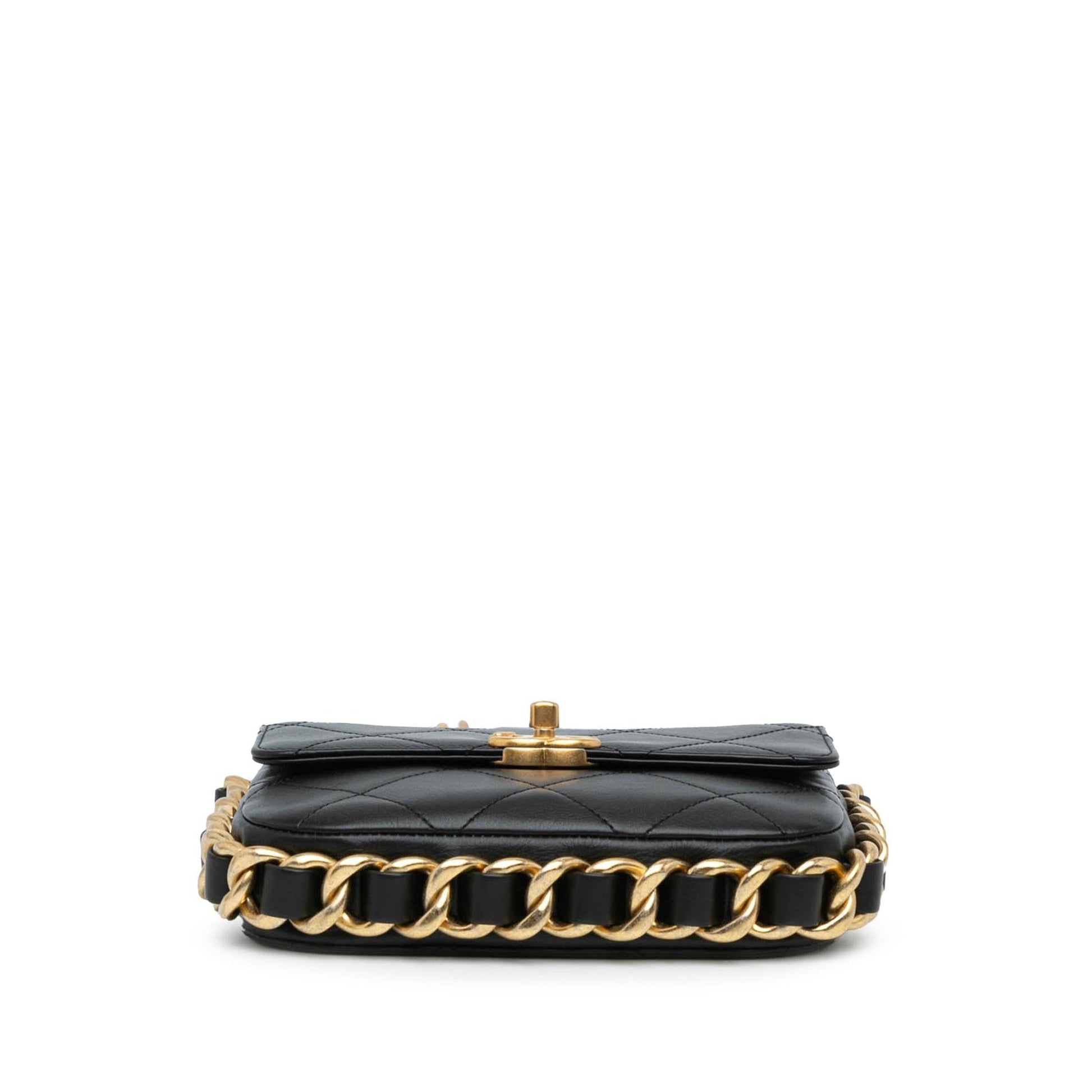 Chanel Quilted Calfskin Framing Crossbody Bag - Rovelle Bags