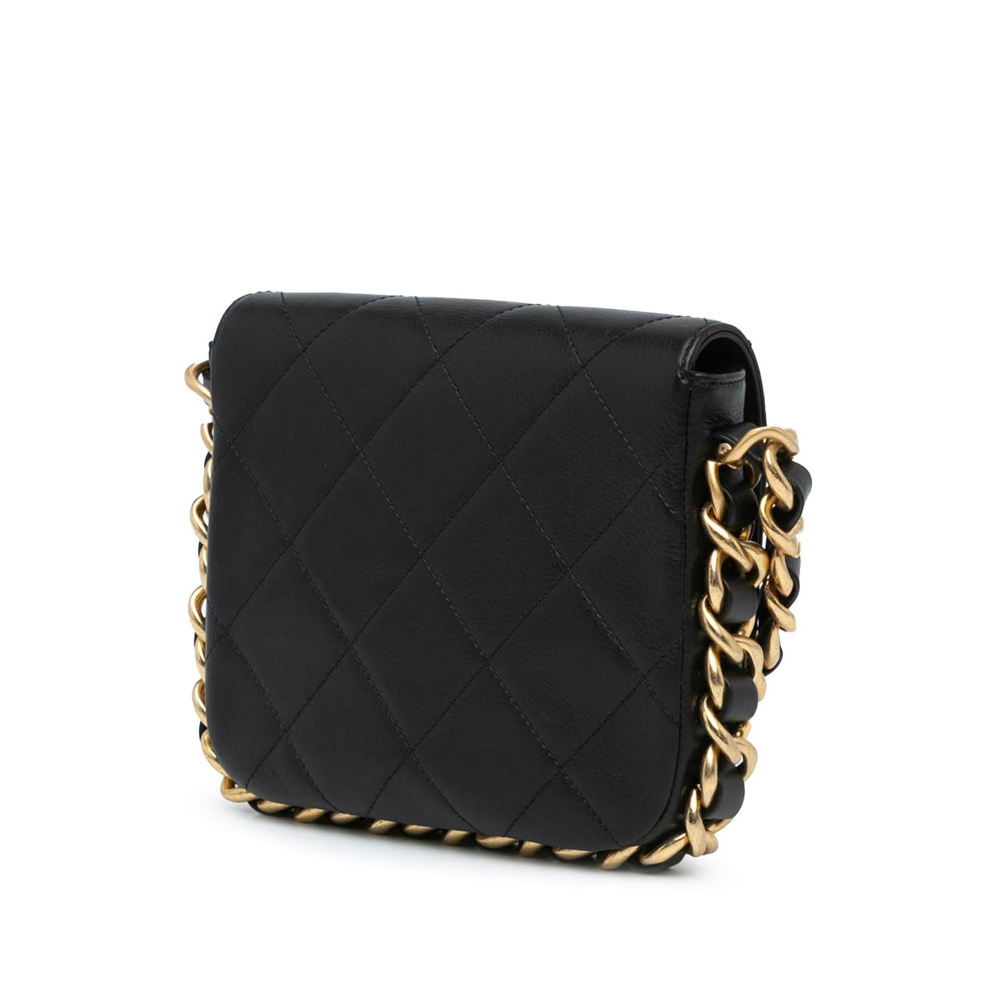 Chanel Quilted Calfskin Framing Crossbody Bag - Rovelle Bags