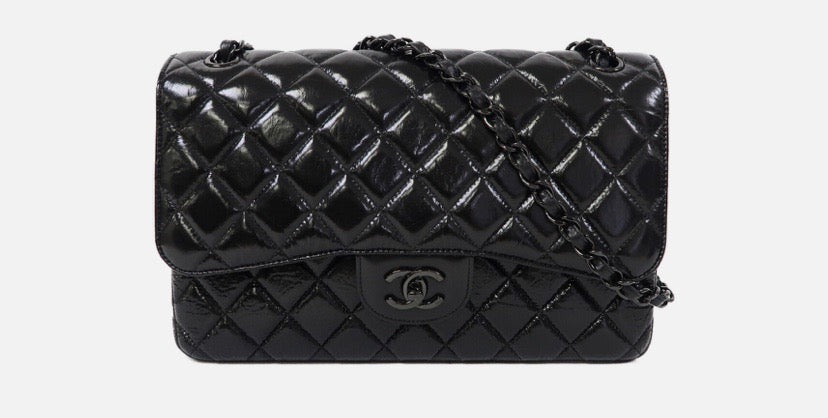 Chanel SO BLACK QUILTED Flap Bag - Rovelle Bags