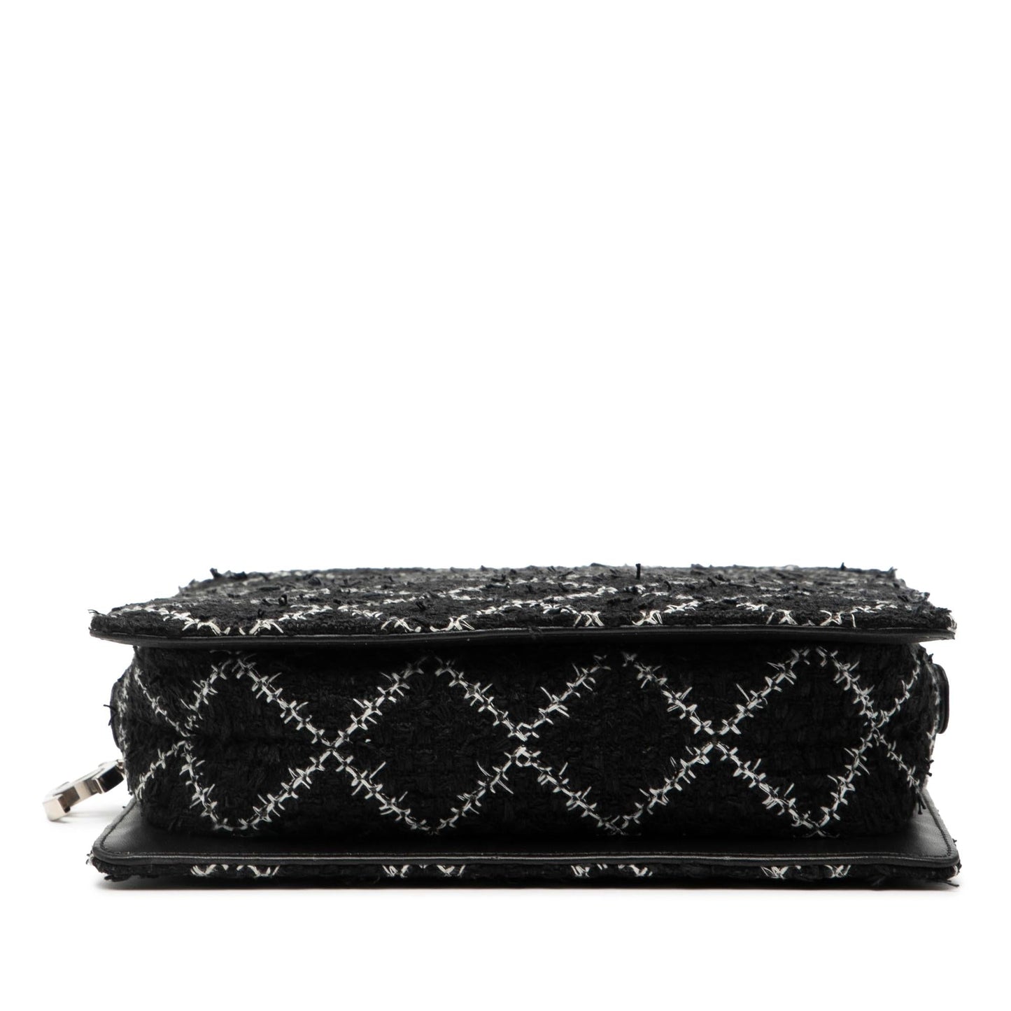 Chanel Tweed and Resin Zipped Chain Shopping Bag