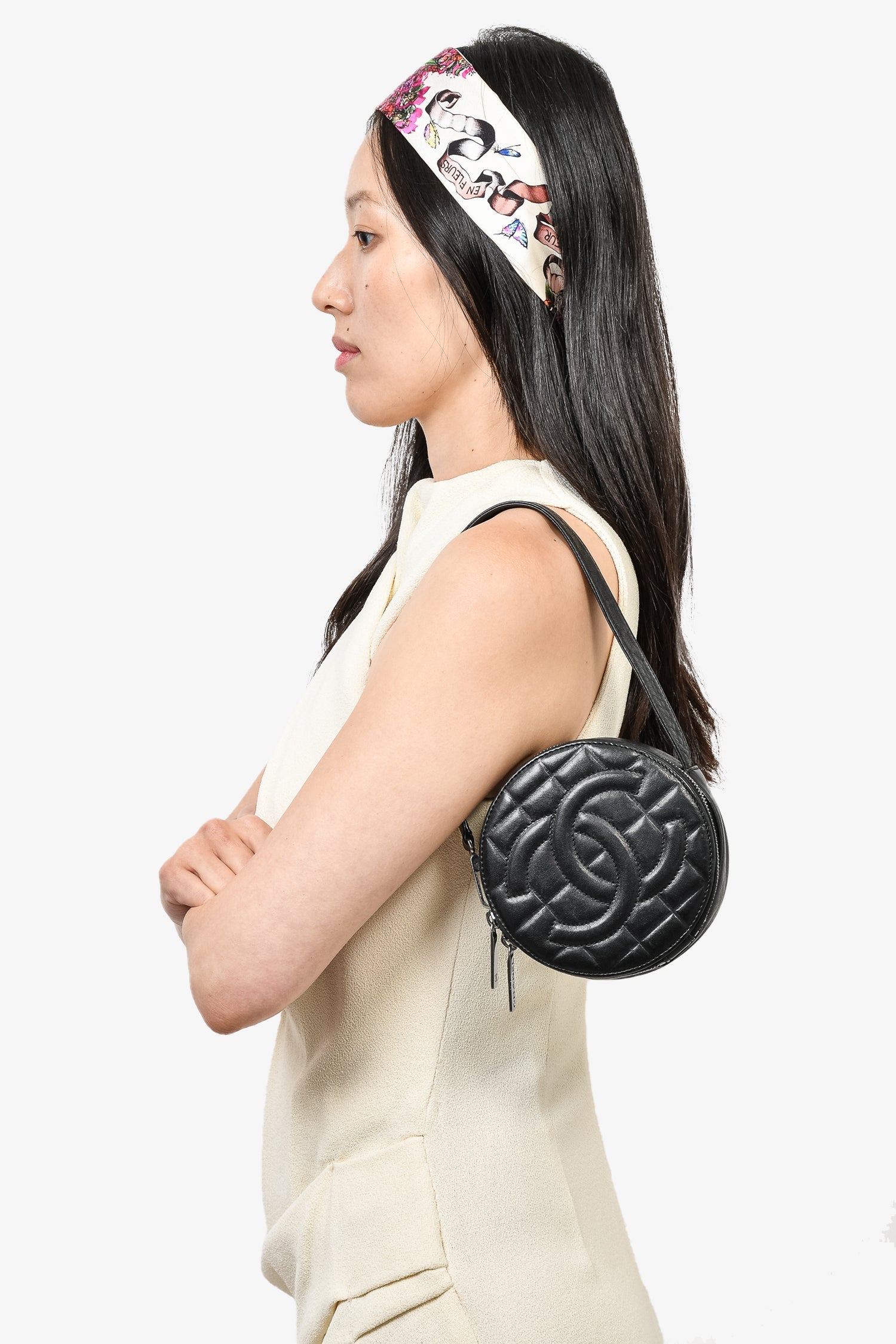Chanel ™ 2003/2004 Black Shoulder Bag - Rovelle Bags