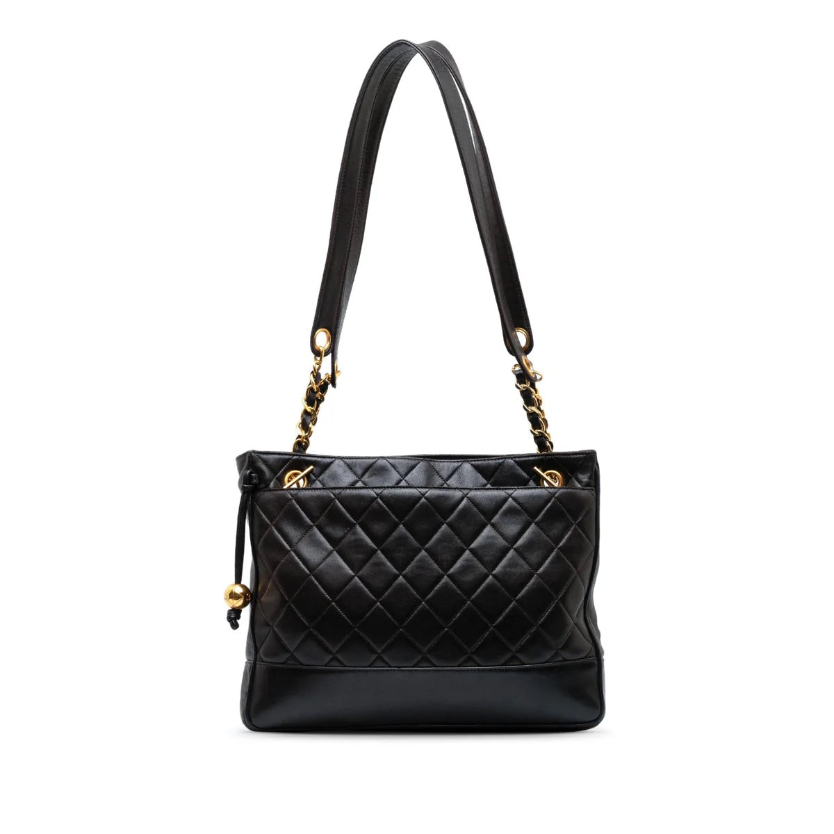 Chanel CC QUILTED LAMBSKIN Shoulder Bag - Rovelle Bags