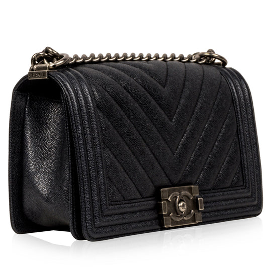 Chanel Boy Bag Shoulder Bag - Rovelle Bags