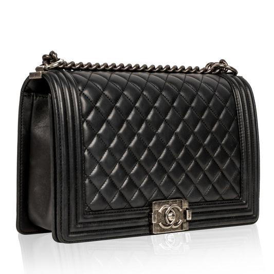 Chanel Boy Bag Shoulder Bag - Rovelle Bags