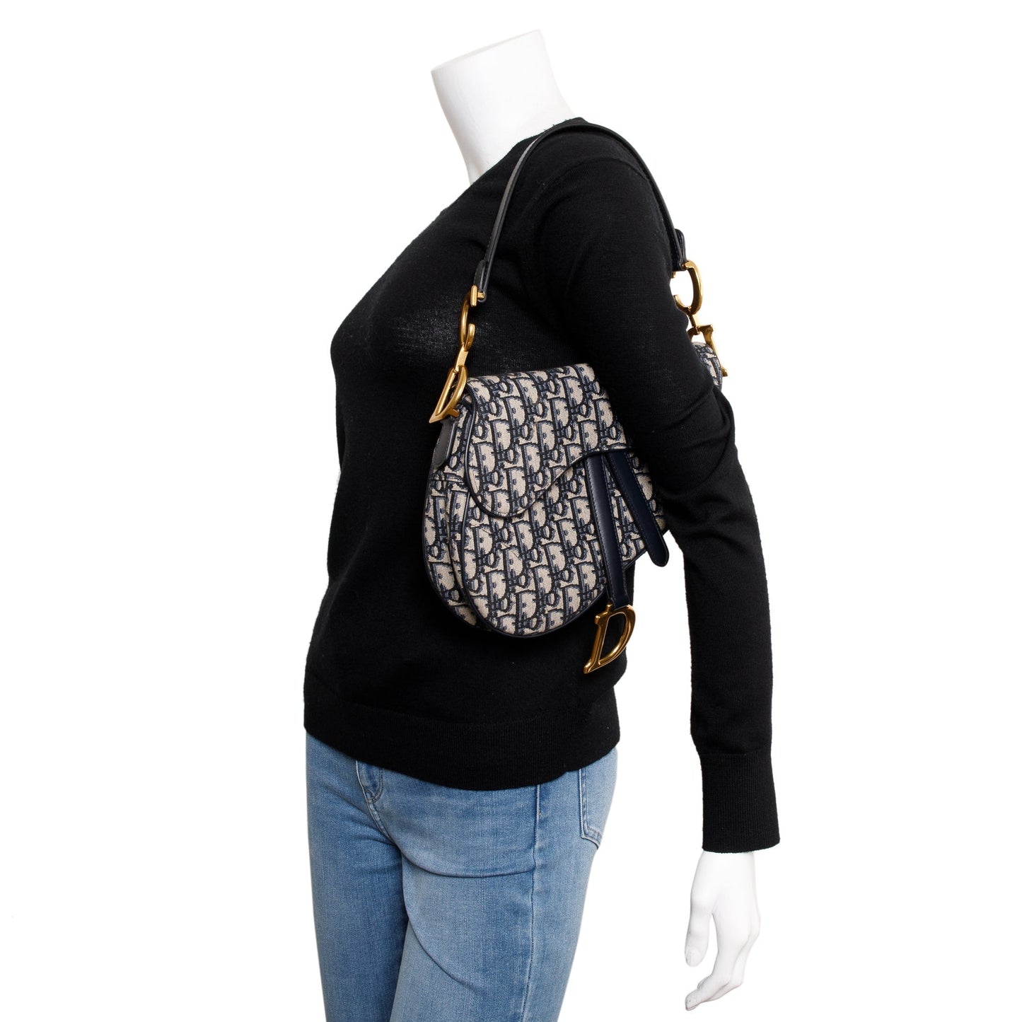 Christian Dior 2020 Oblique Medium Saddle Bag