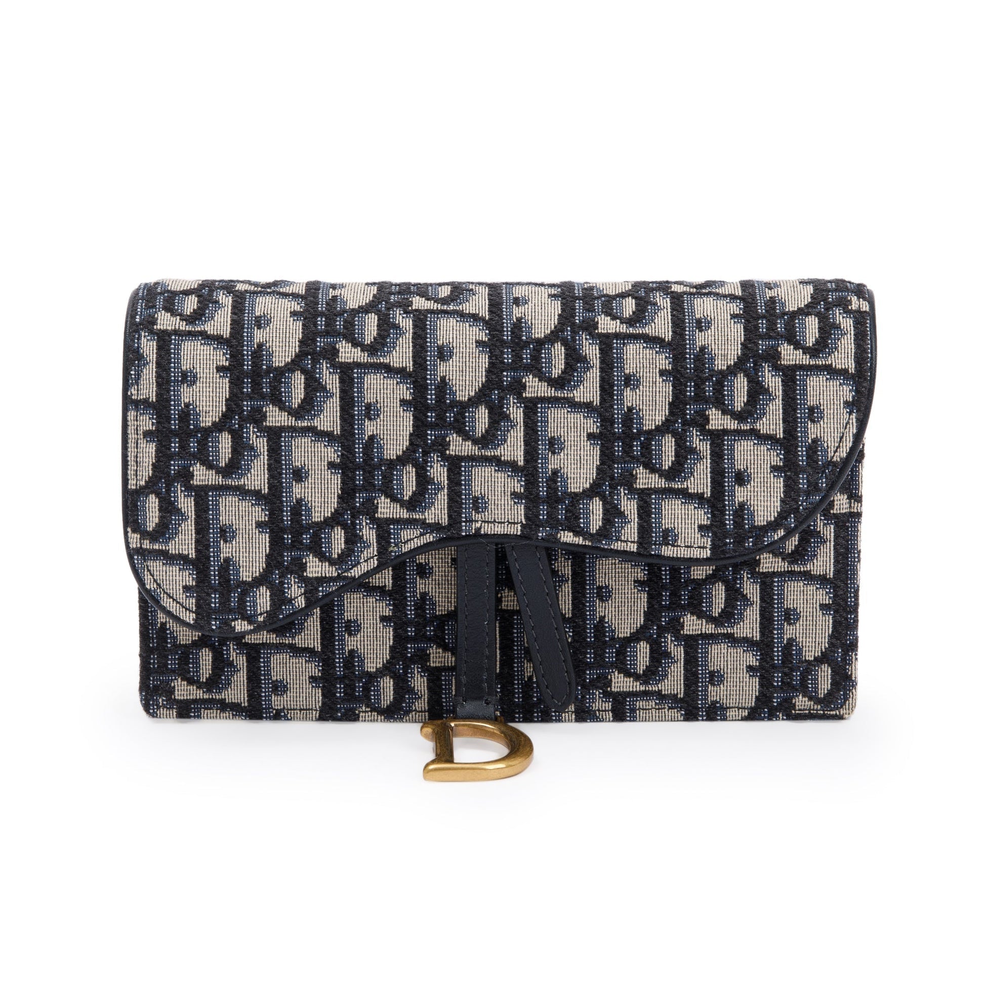 Christian Dior 2020 Oblique Saddle Belt Pouch