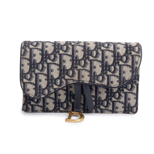 Christian Dior 2020 Oblique Saddle Belt Pouch
