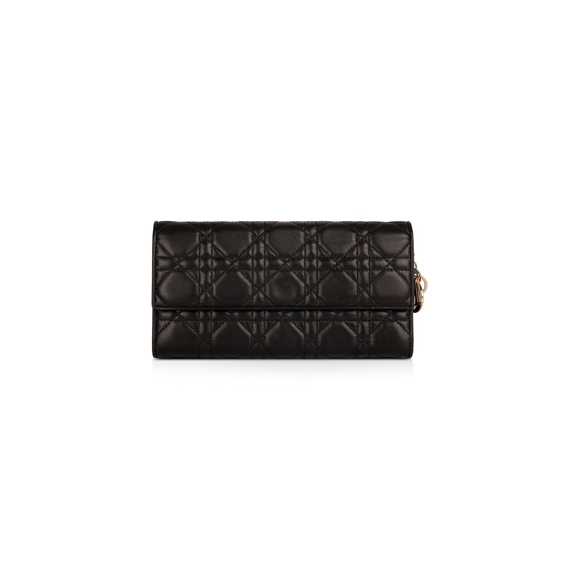Christian Dior Cannage Croisiere Wallet on Chain