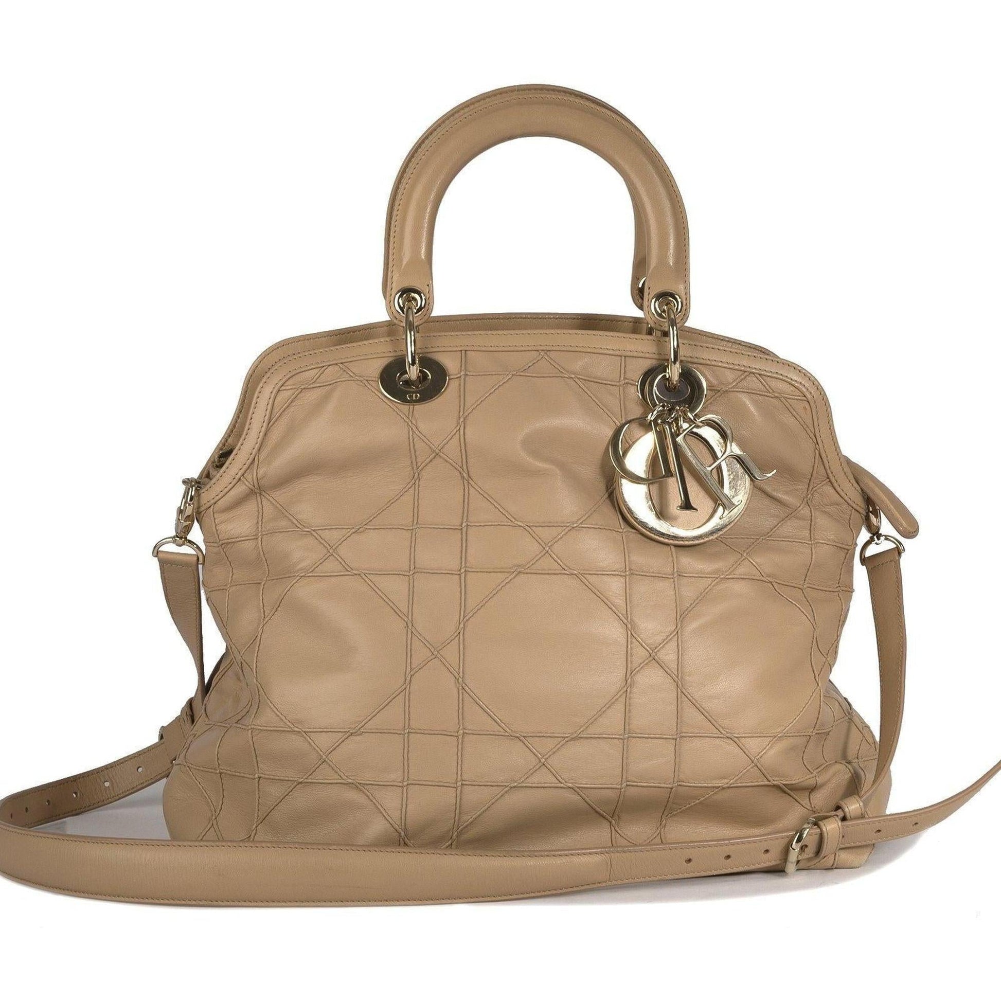 Christian Dior Cannage Granville Tote