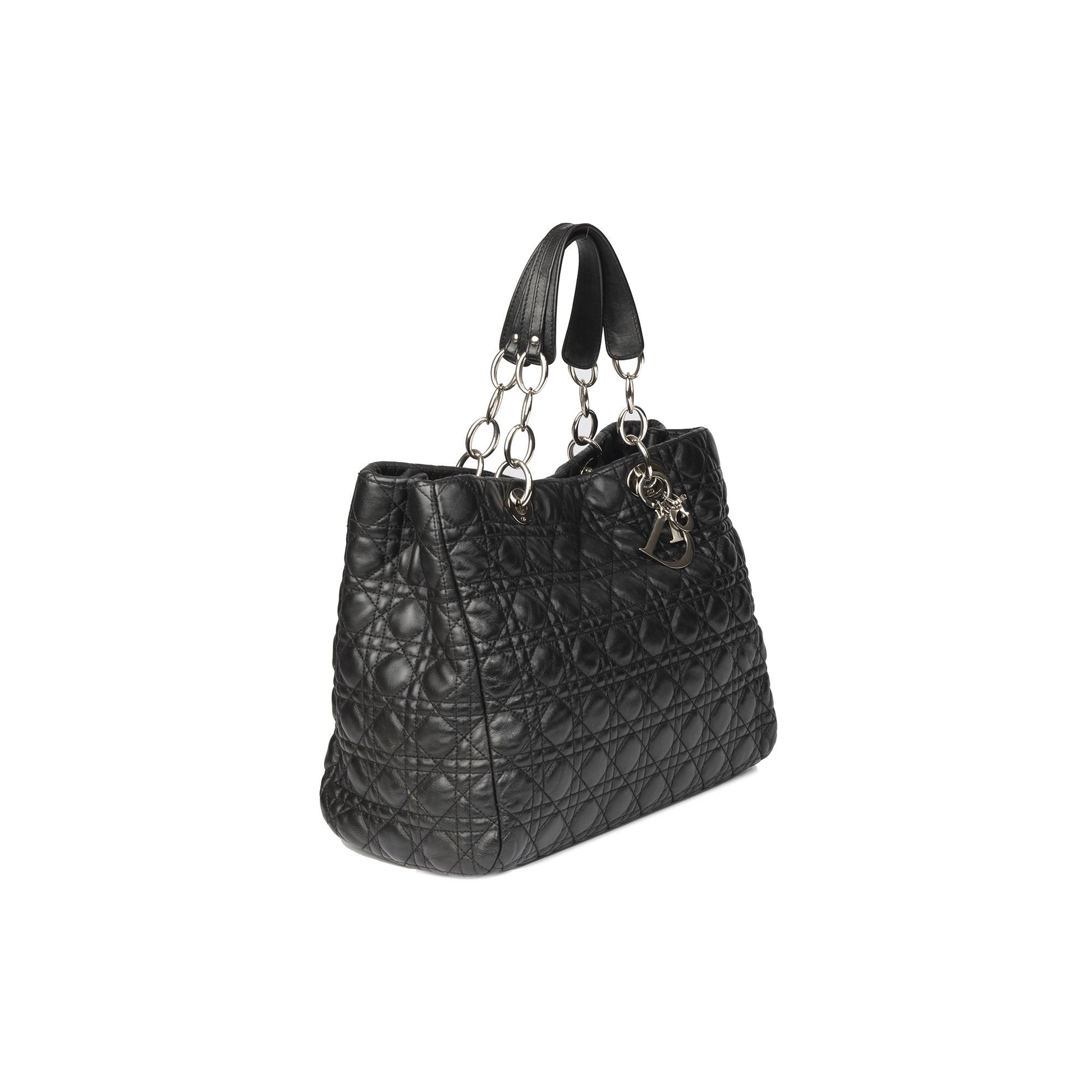 Christian Dior Large Soft Cannage Shopping Tote