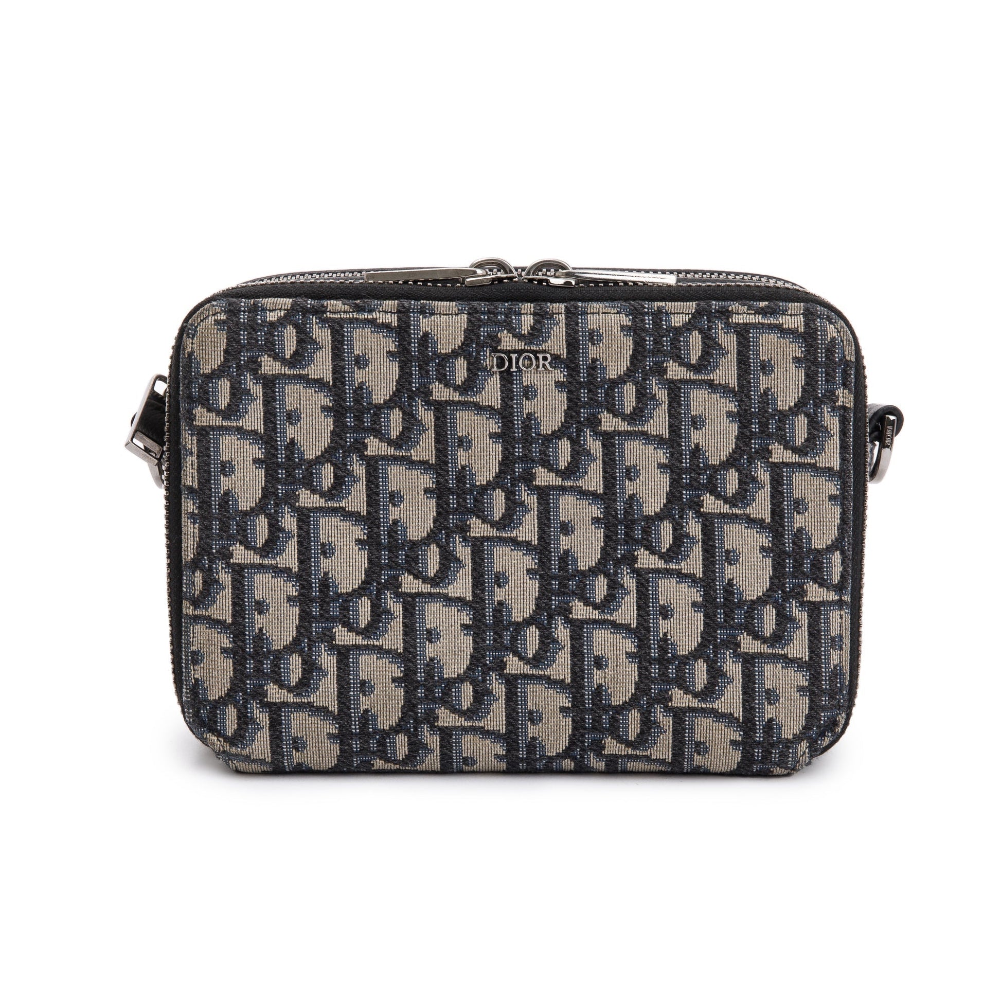 Christian Dior Men Oblique Crossbody Pouch