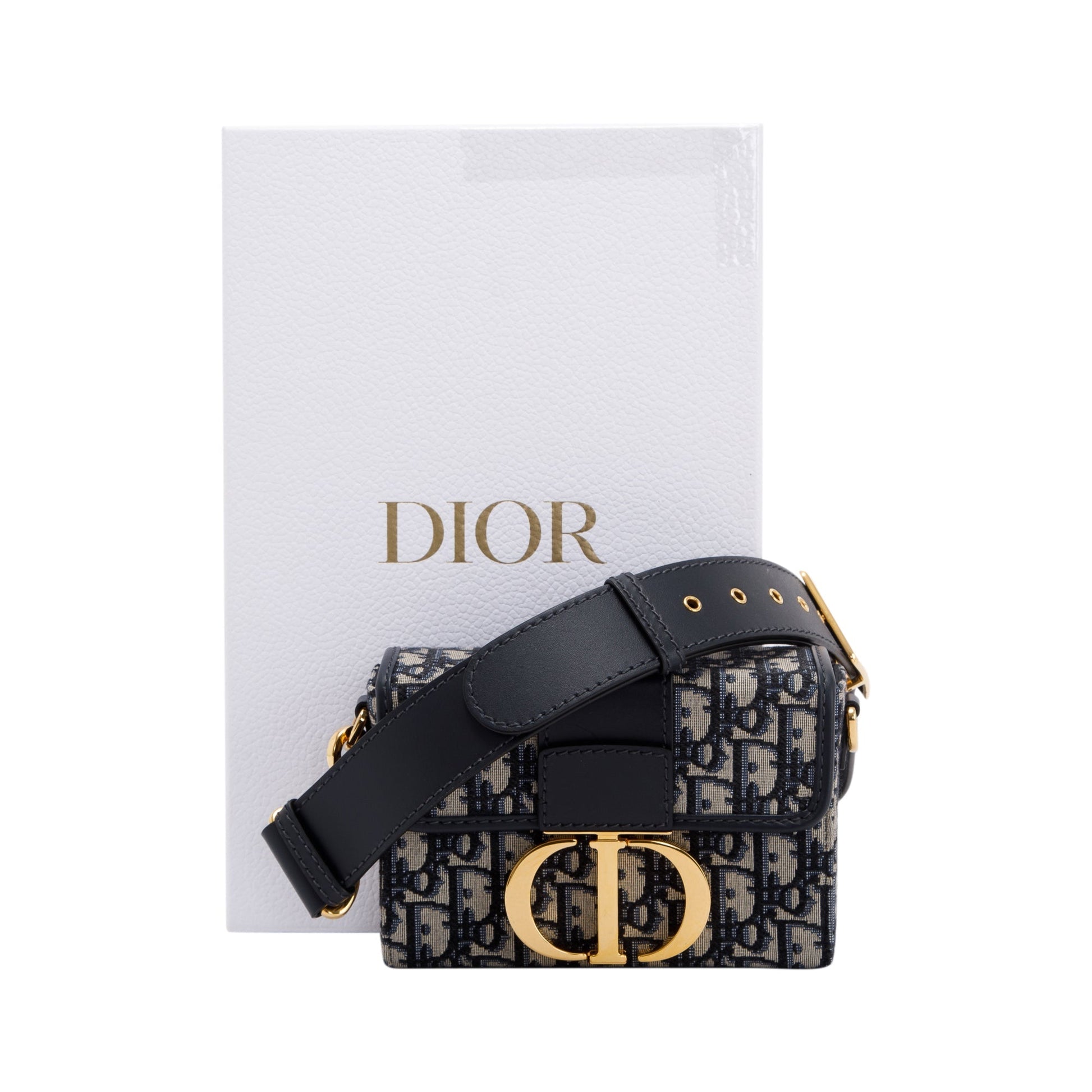 Christian Dior Oblique 30 Montaigne Box Bag