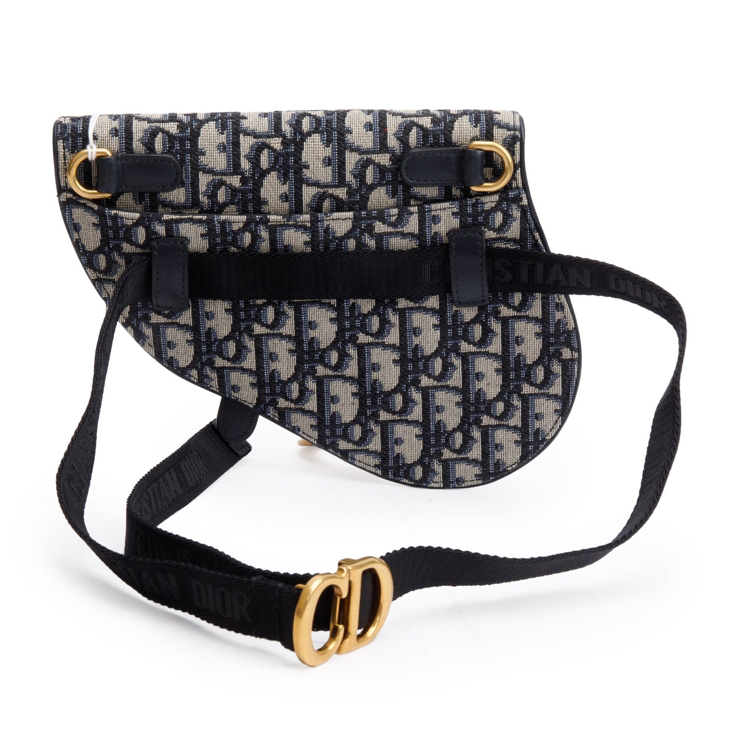 Christian Dior Oblique Saddle Belt Pouch
