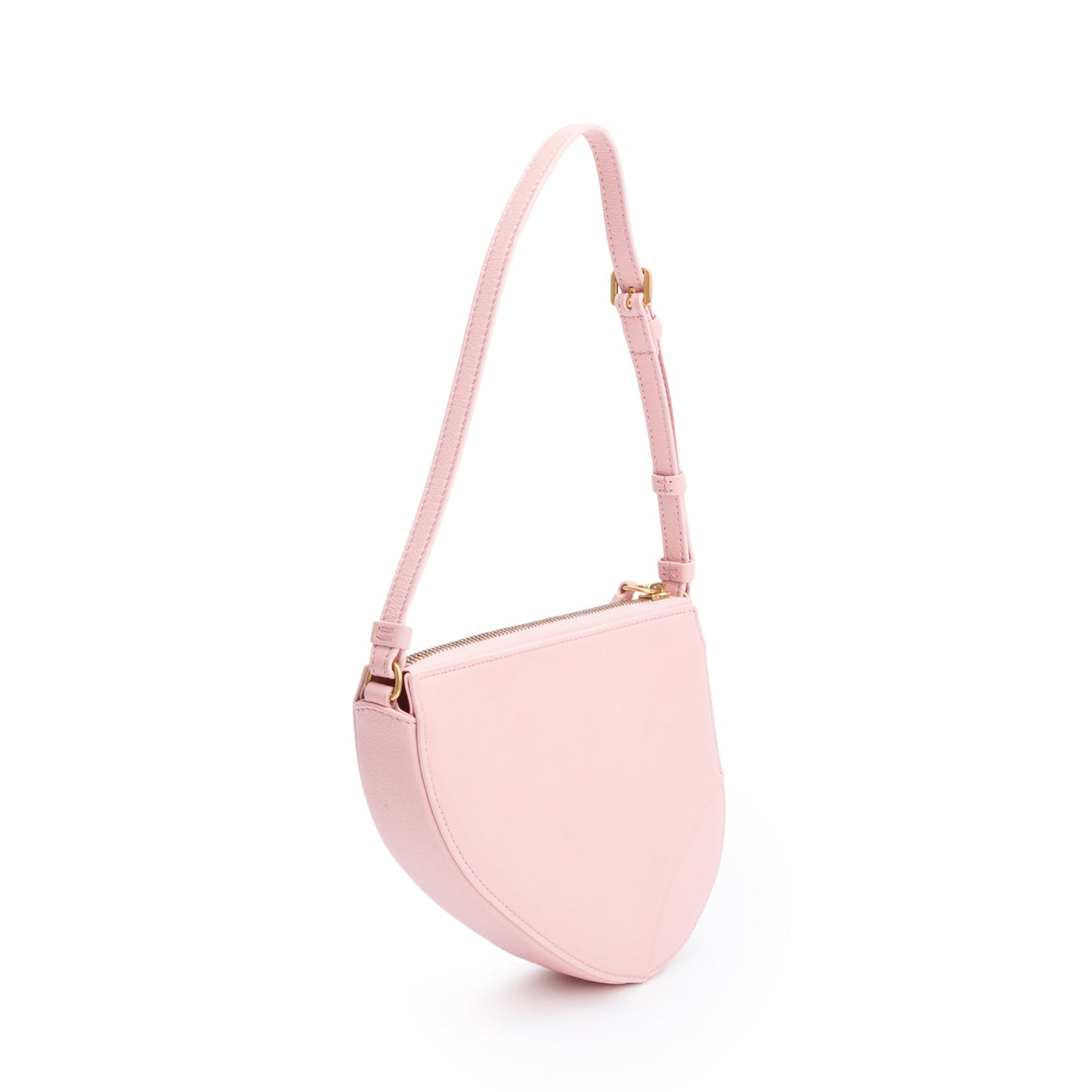Christian Dior Pink Calfskin Leather Saddle Rodeo Pouch