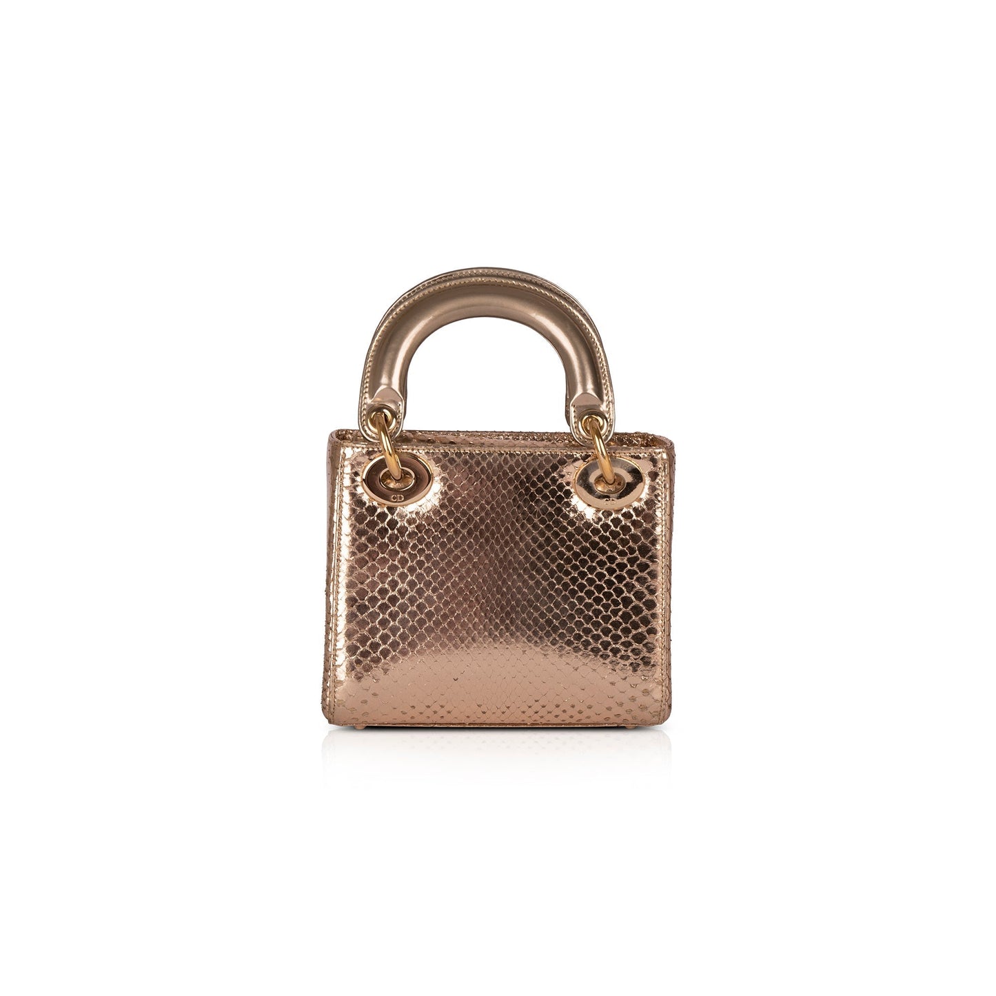 Christian Dior Python Mini Lady Dior Bag