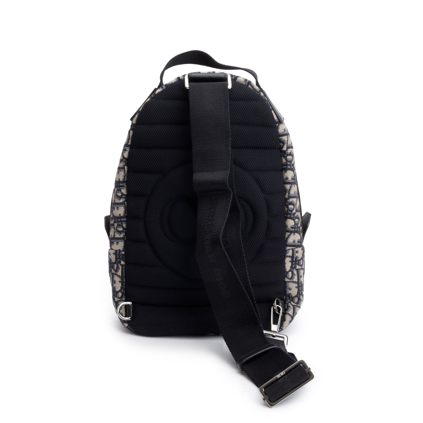 Cristian Dior Oblique Jacquard Mini Rider Sling Bag