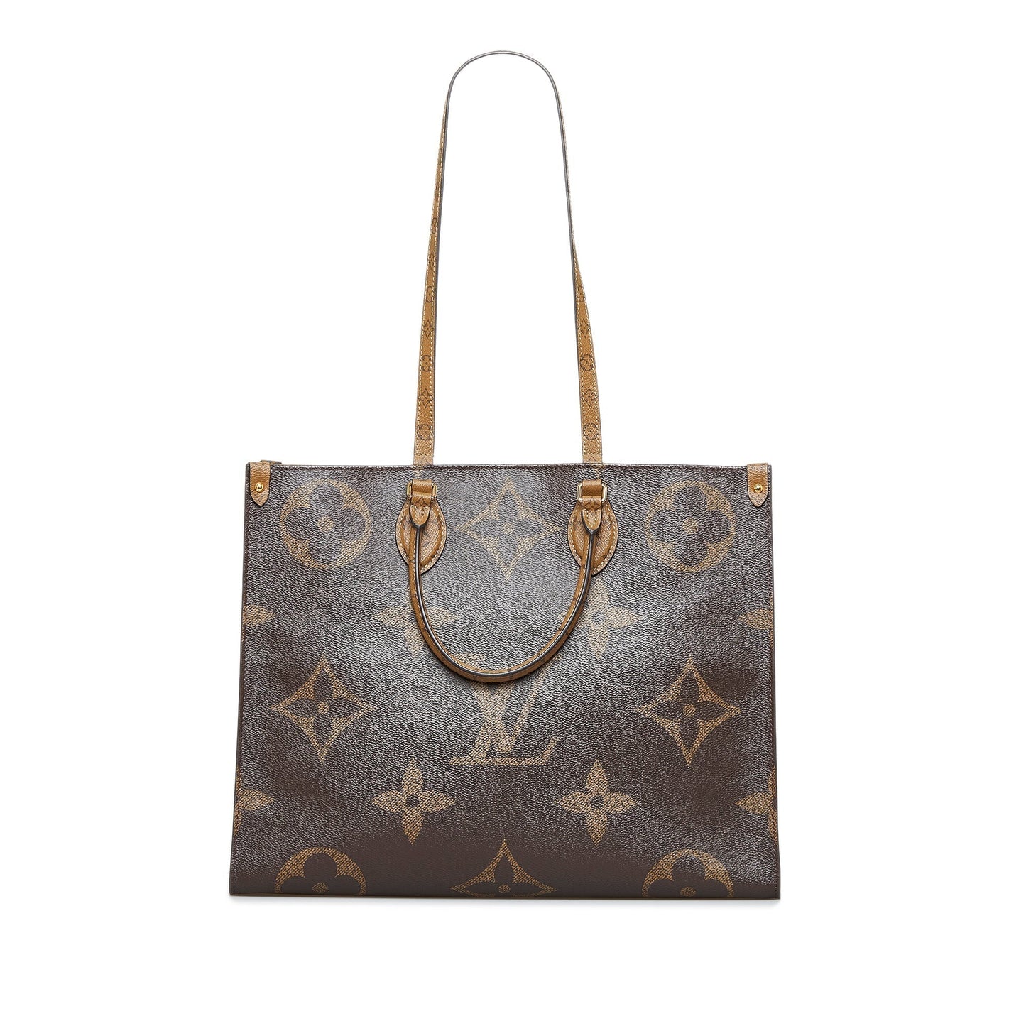 LOUIS VUITTON Monogram Reverse Giant Onthego GM Satchel