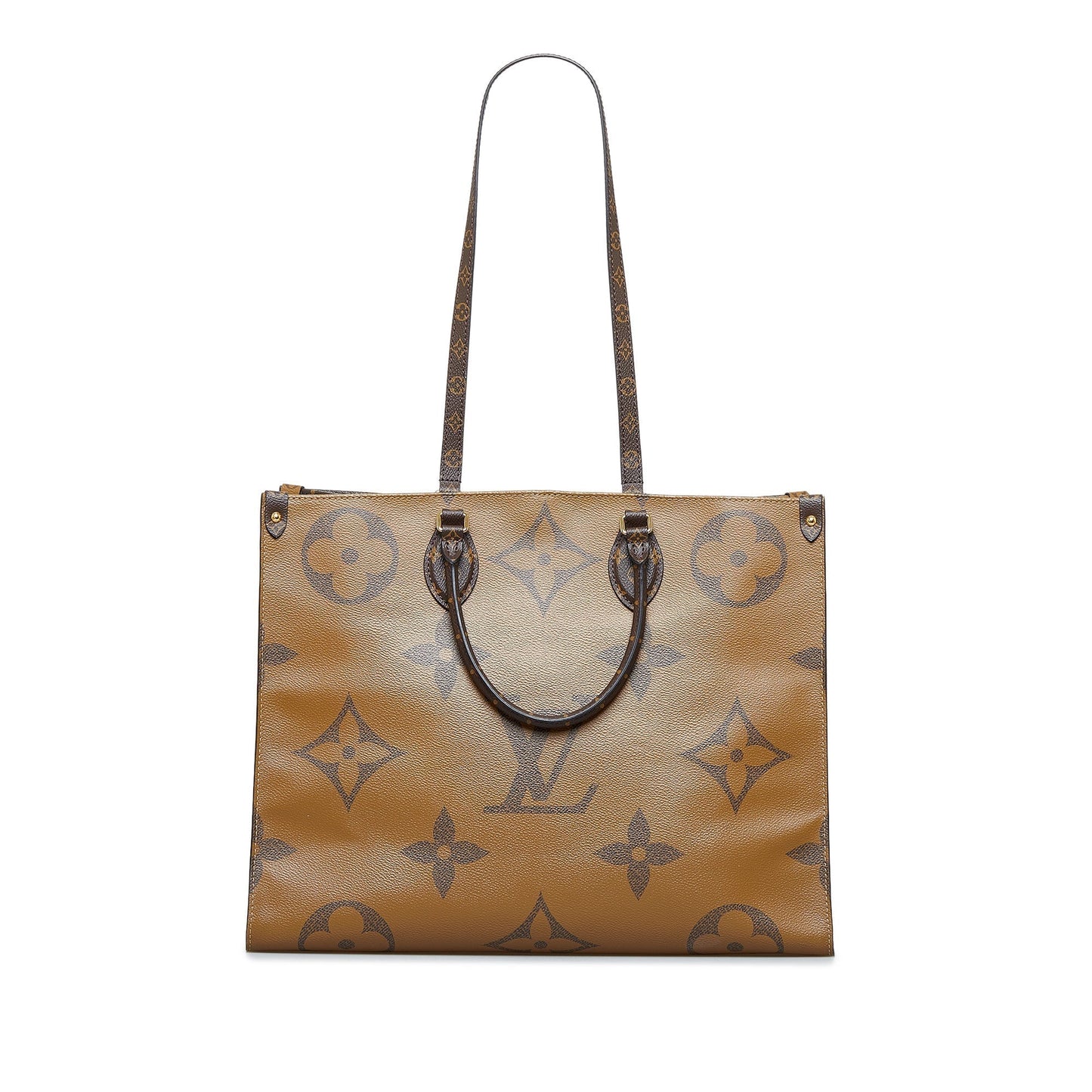 LOUIS VUITTON Monogram Reverse Giant Onthego GM Satchel