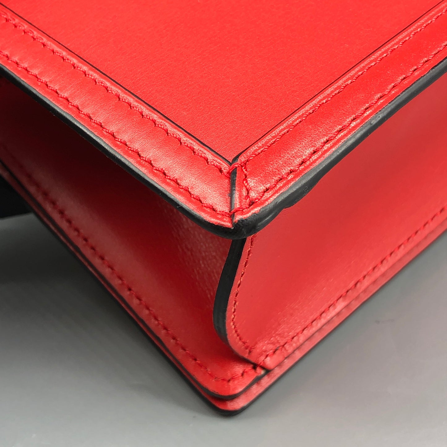 Loewe Barcelona Red Smooth Calfskin Crossbody Bag