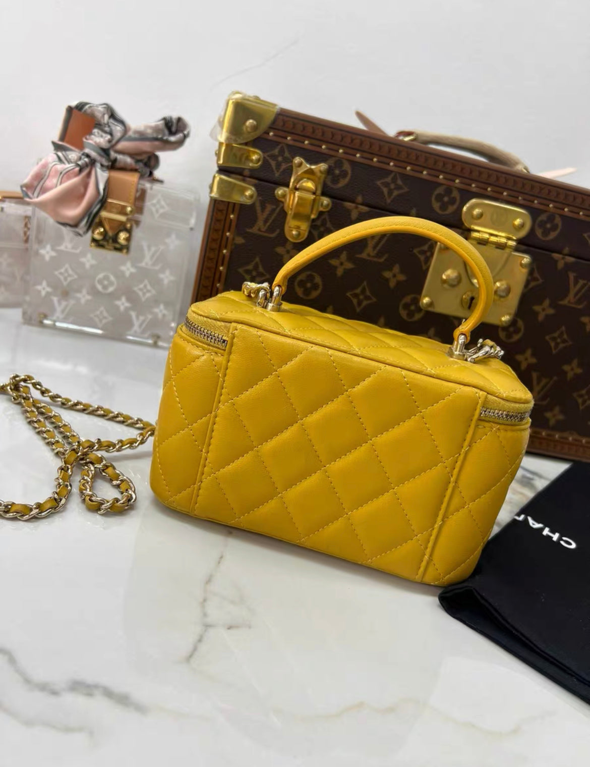 Chanel Vanity Shoulder Bag - Rovelle Bags