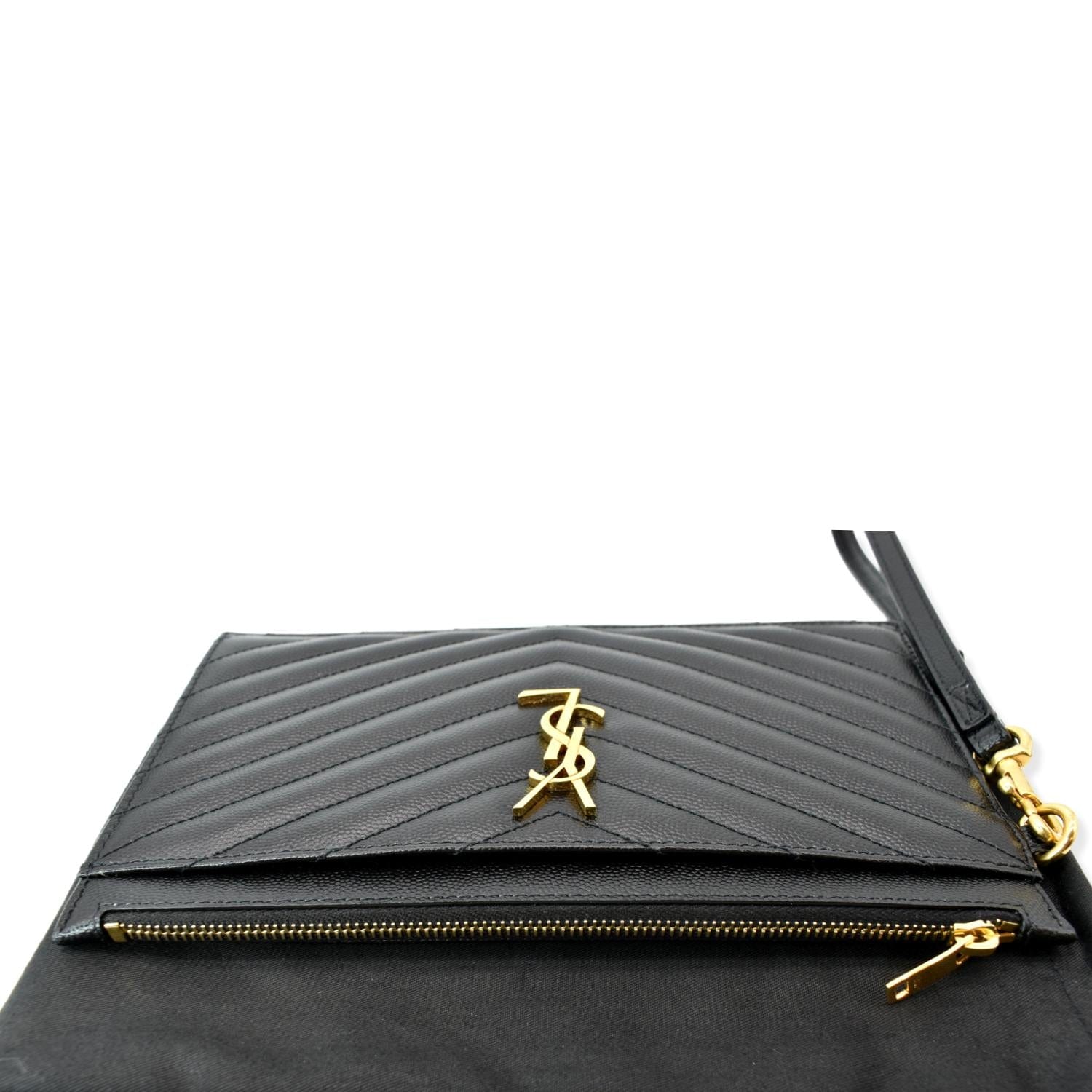 Saint Laurent Monogram Clutch - Rovelle Bags