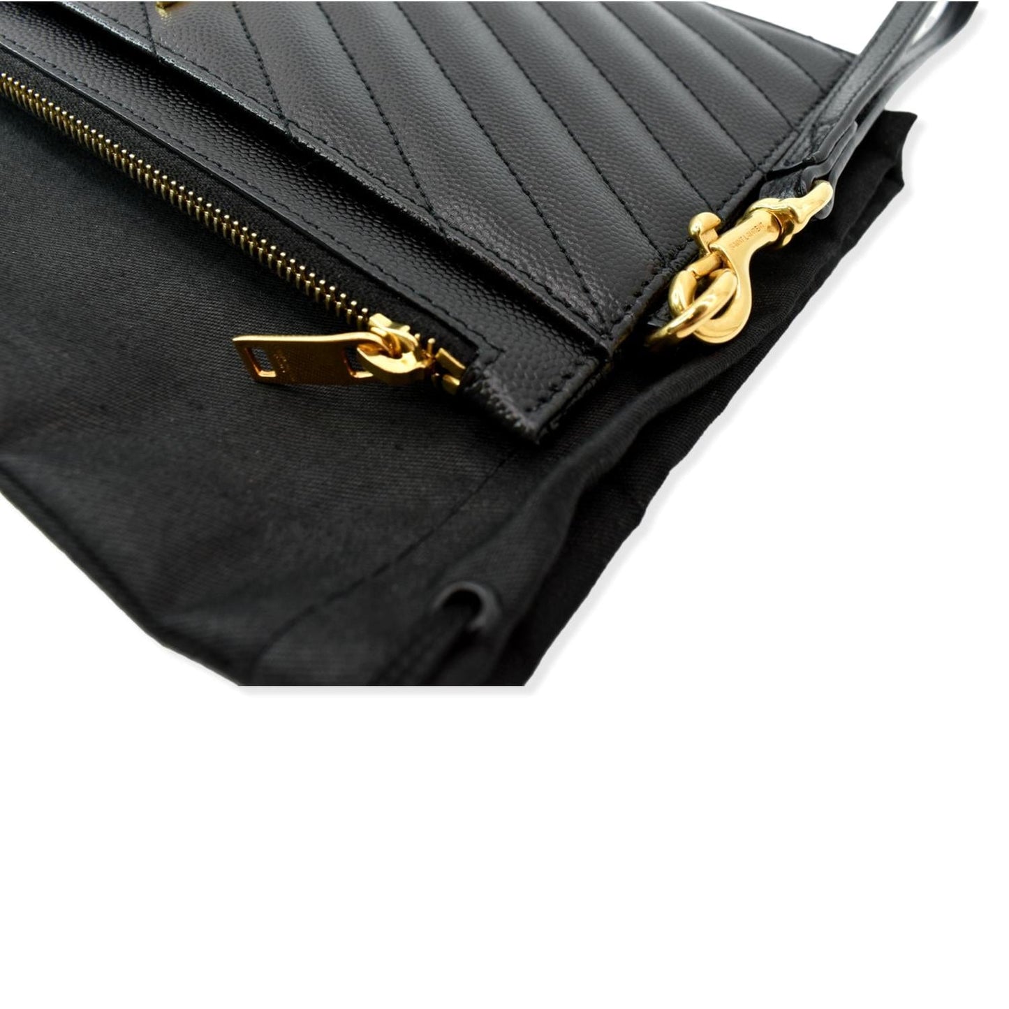 Saint Laurent Monogram Clutch - Rovelle Bags