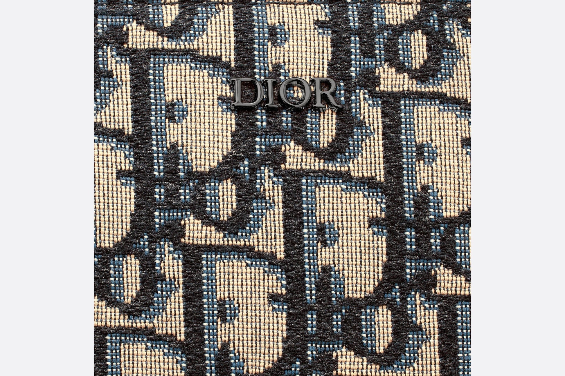 DIOR OBLIQUE A4 ZIPPED POUCH